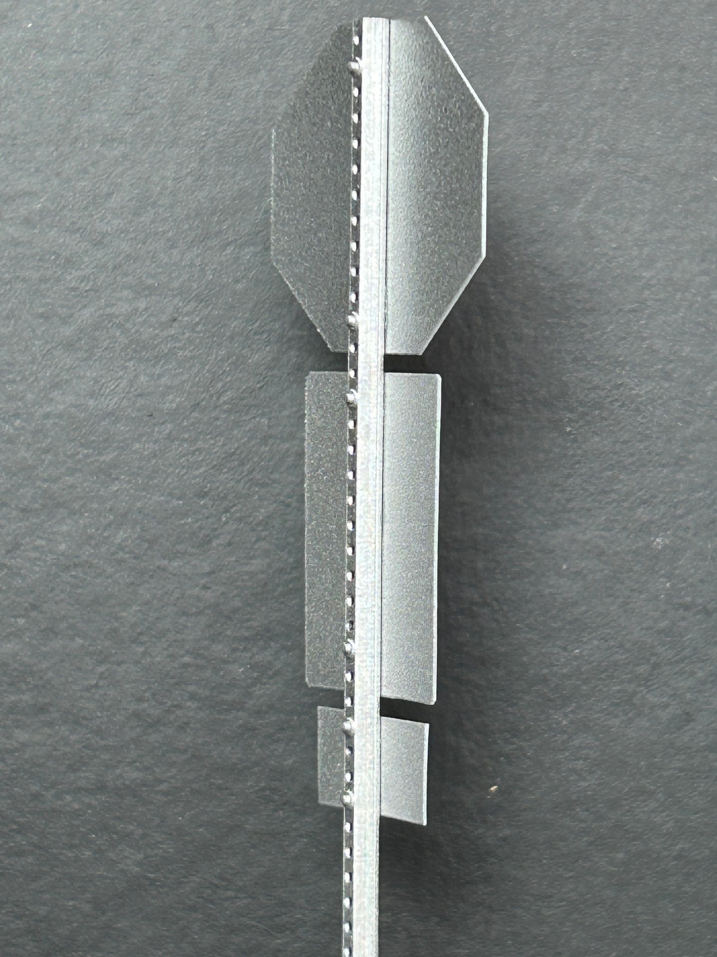 🟠 Private Railroad Crossing + ID / New w/ Silver Pole