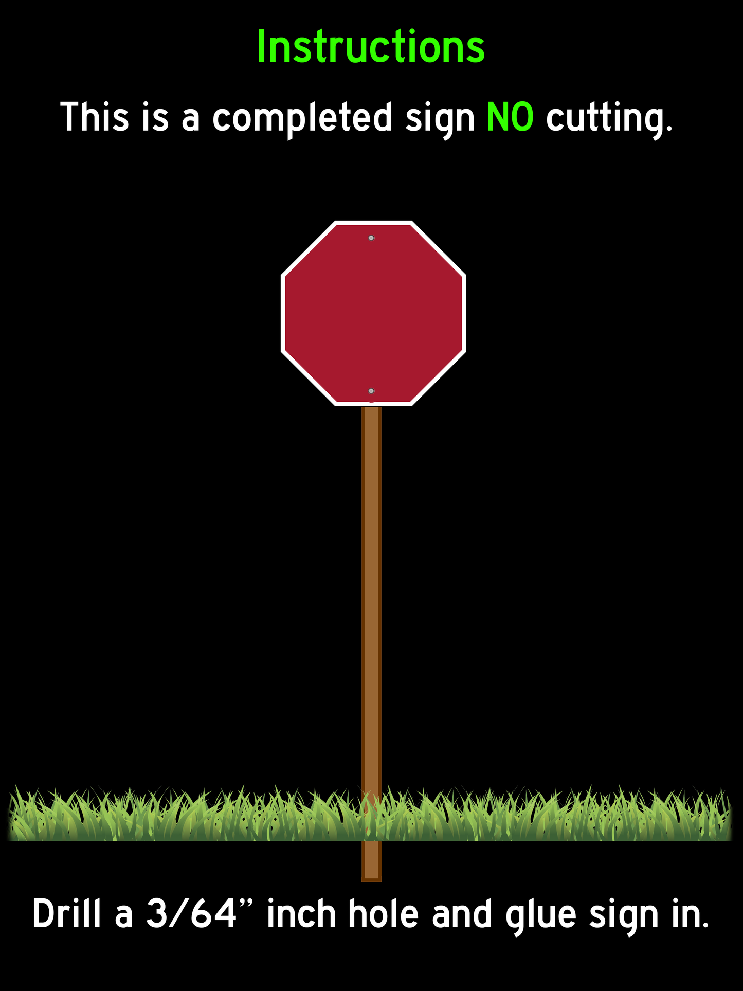 🟢 Spanish Stop Sign