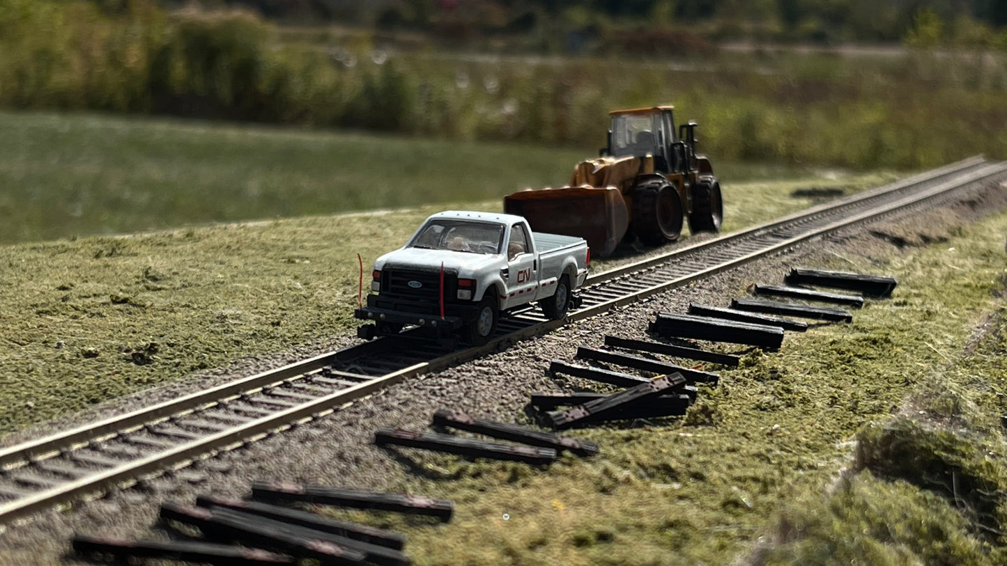 🟢 Railroad Ties - Old Dark