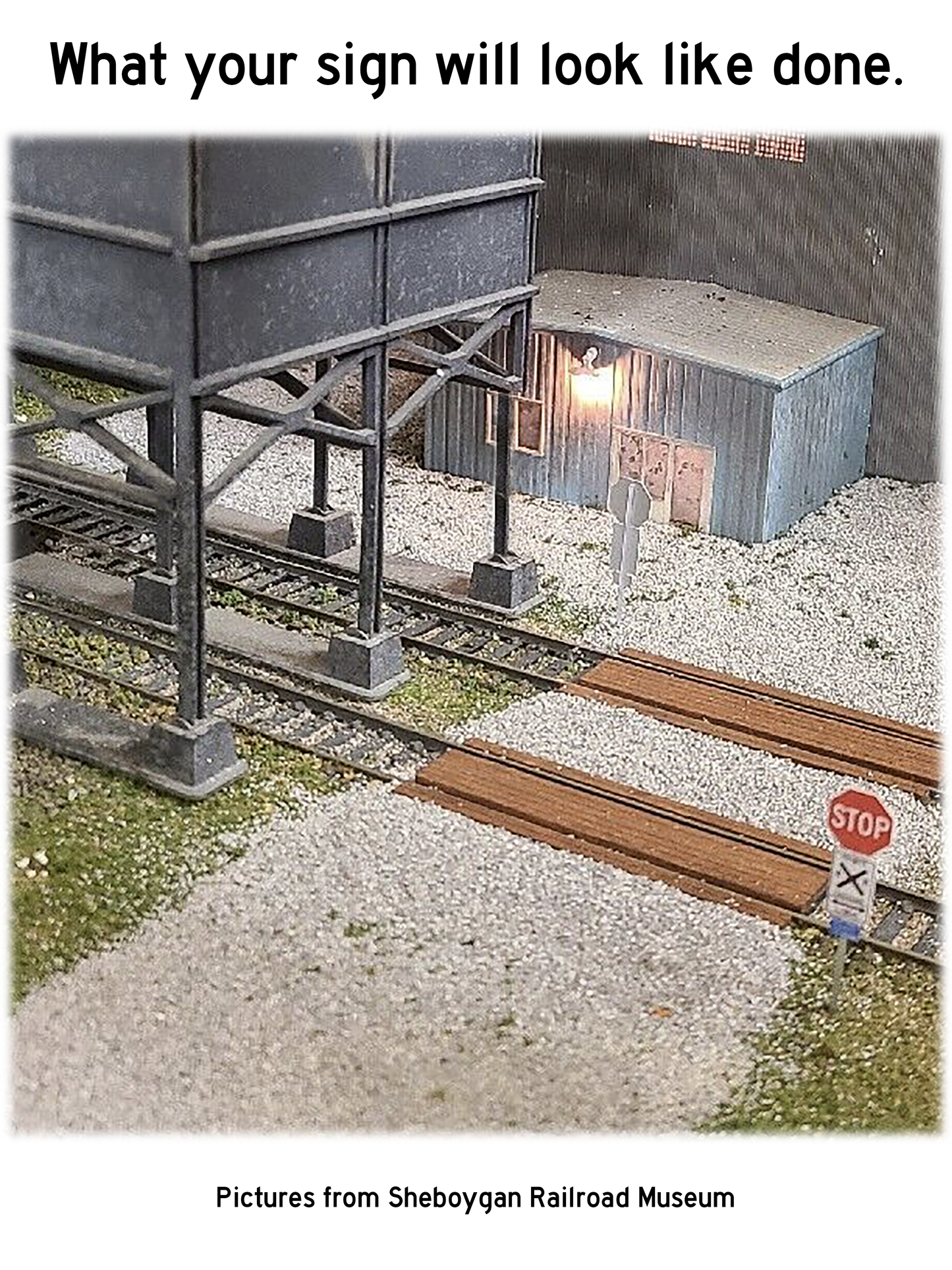 🟢 Private Railroad Crossing + ID