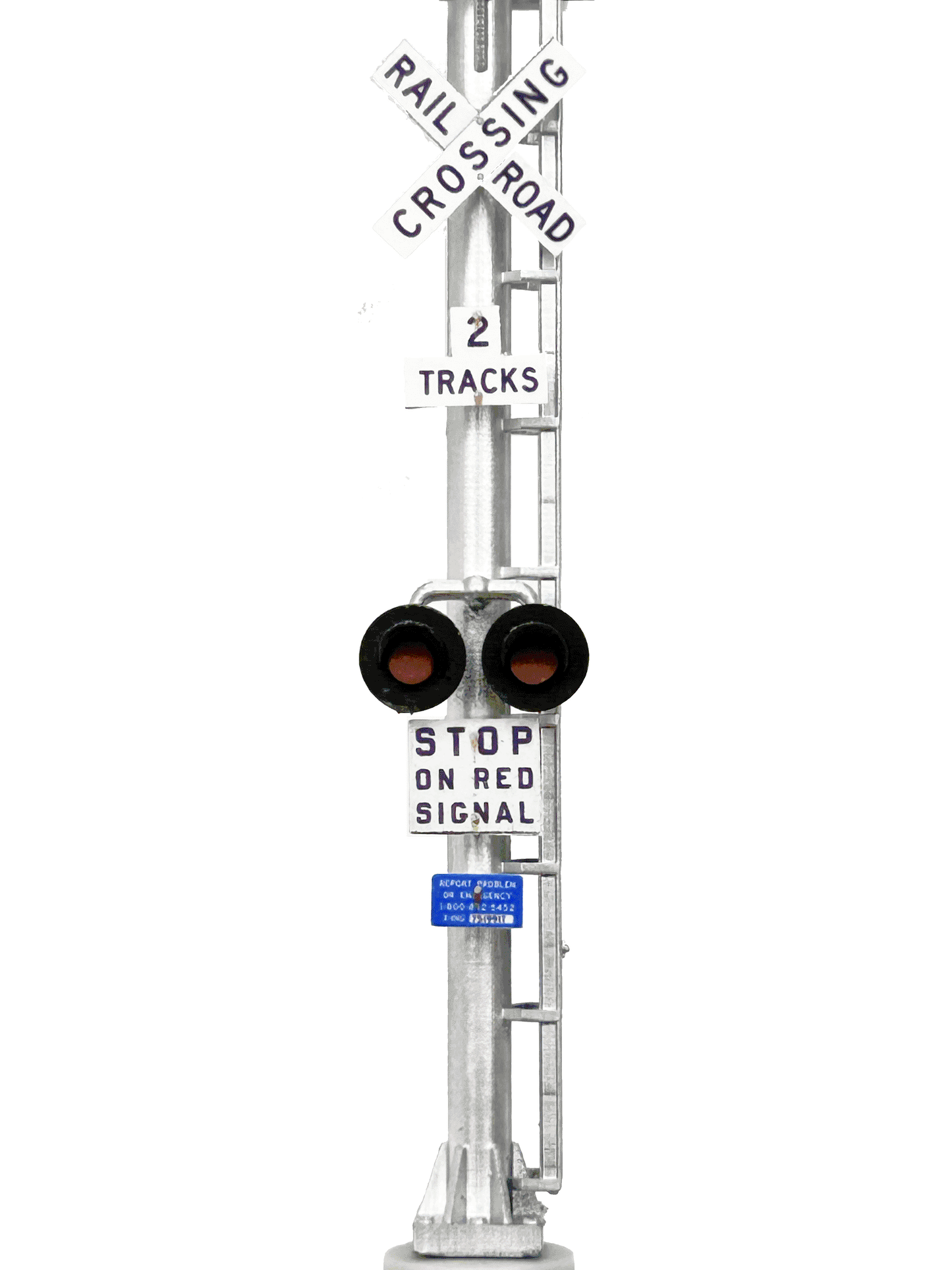 🟢  RR Crossing Cantilever - 2 Tracks / USA