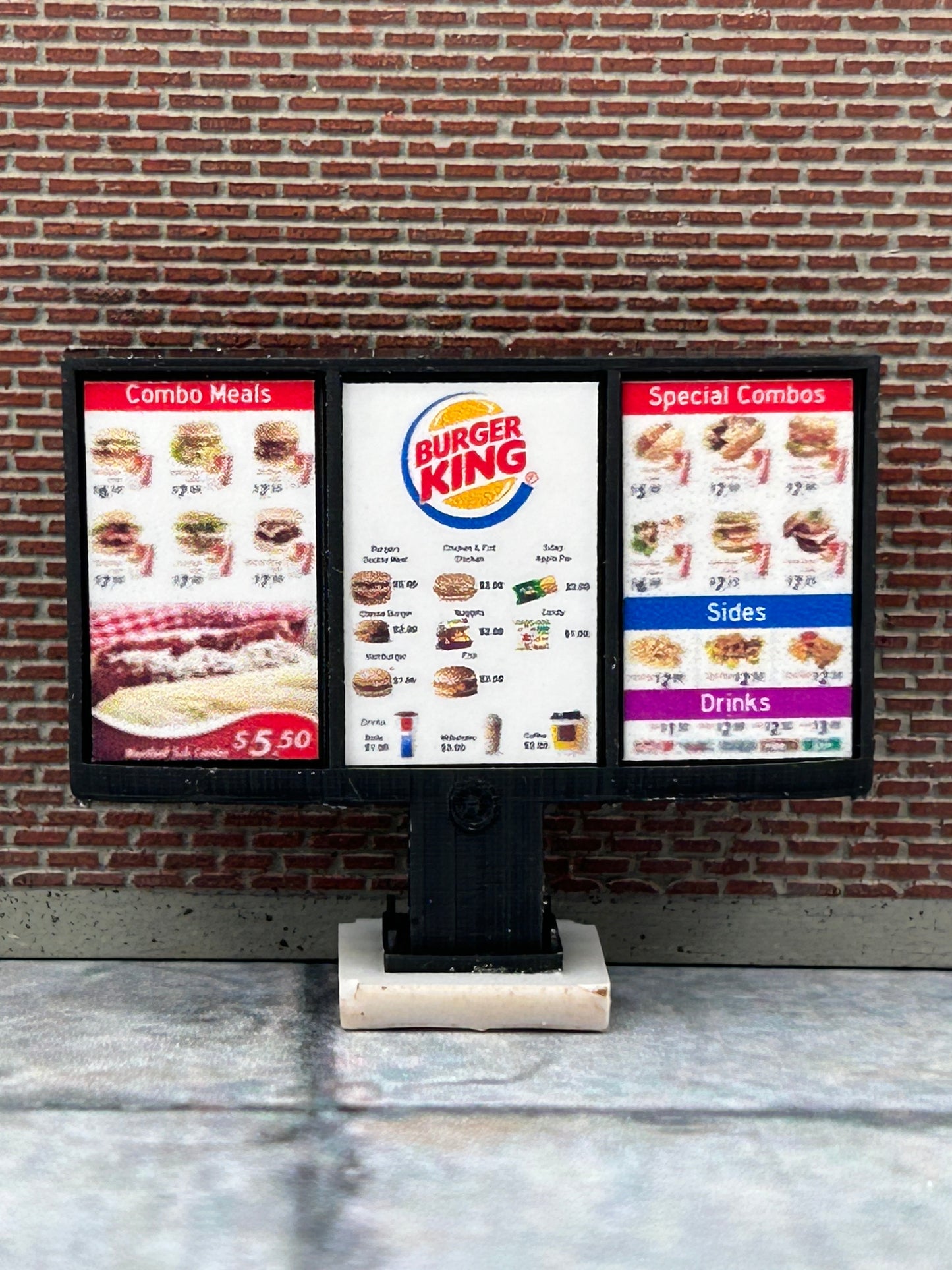 🟢 Drive Thru Menu / Burger King