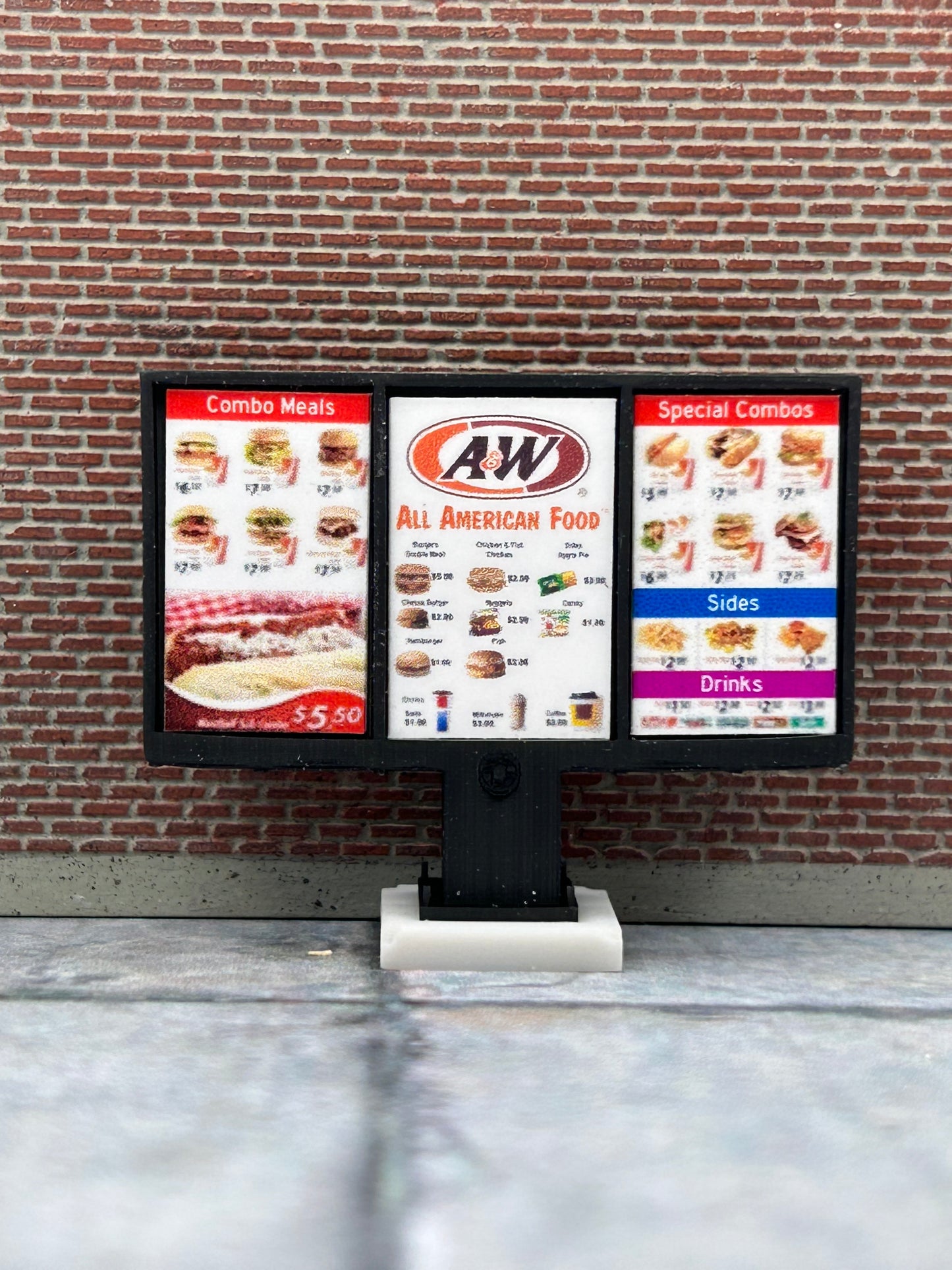 🟢 Drive Thru Menu / A&W