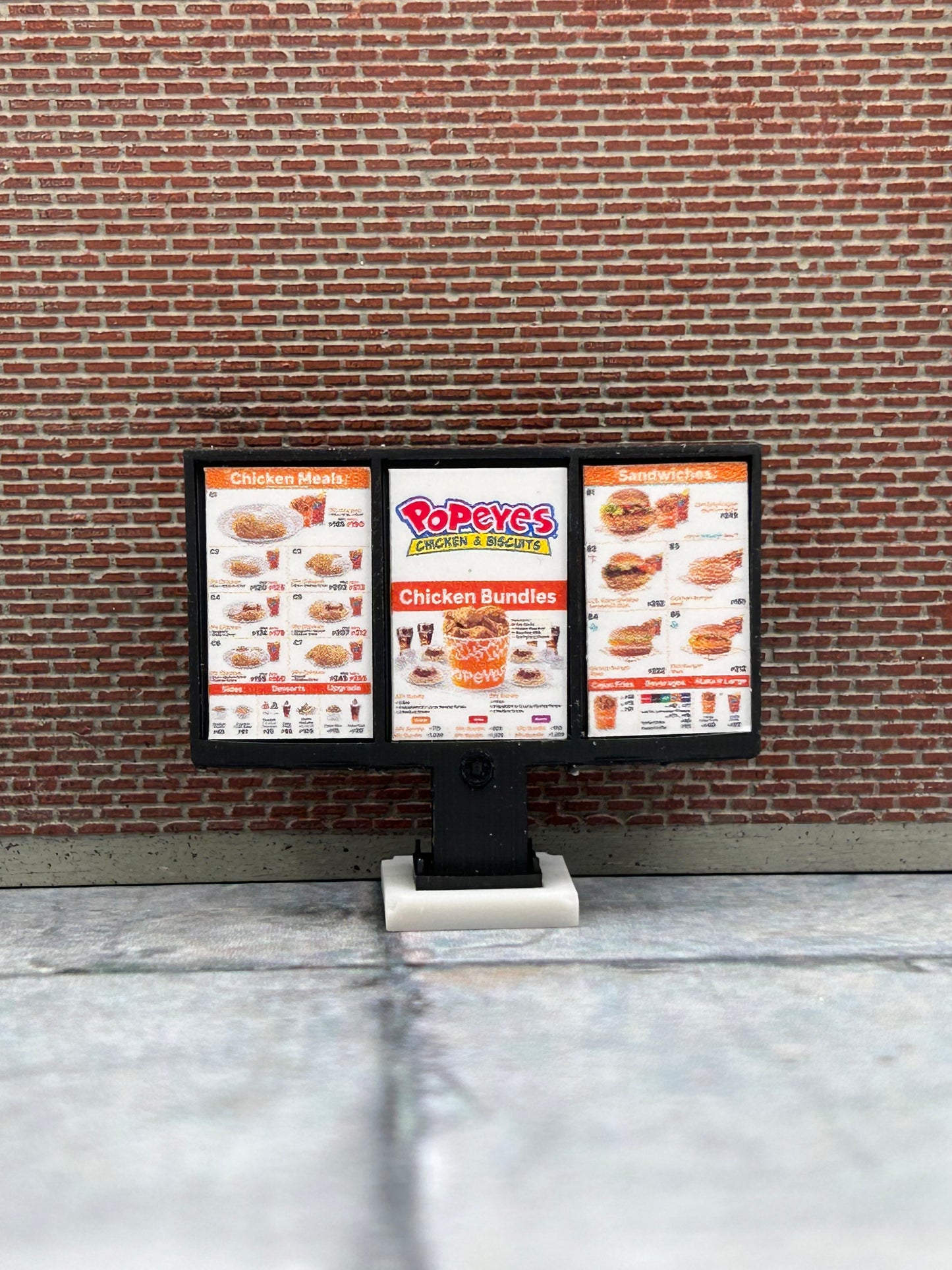 🟢 Drive Thru Menu / Popeye's