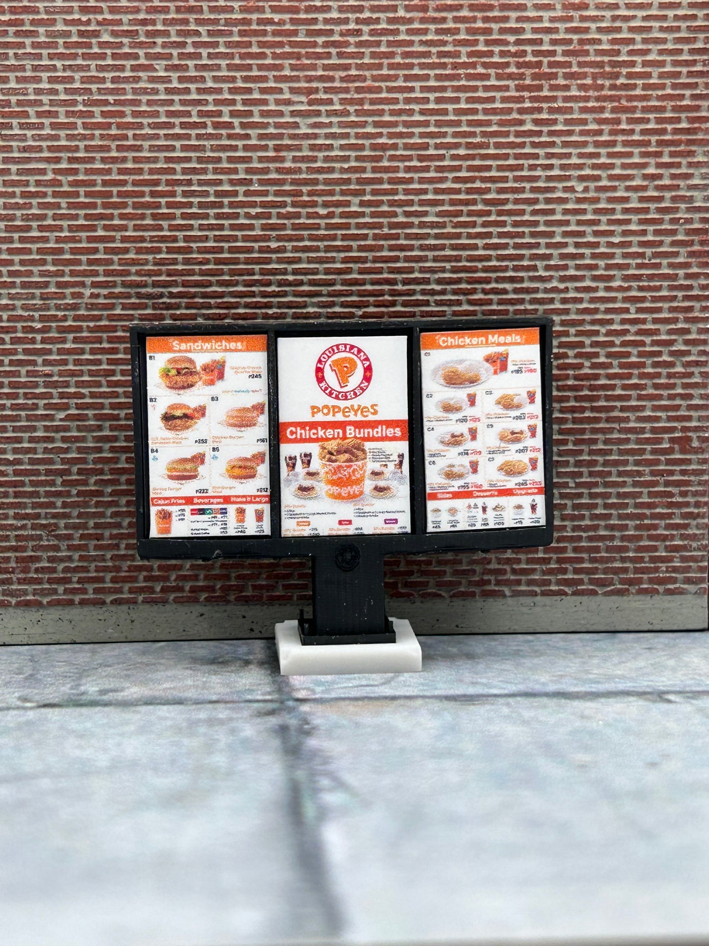 🟢 Drive Thru Menu / Popeye's