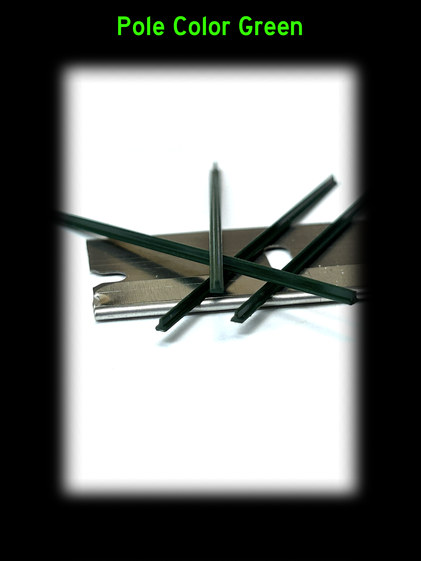 🟢 Two direction large arrow with 2 poles