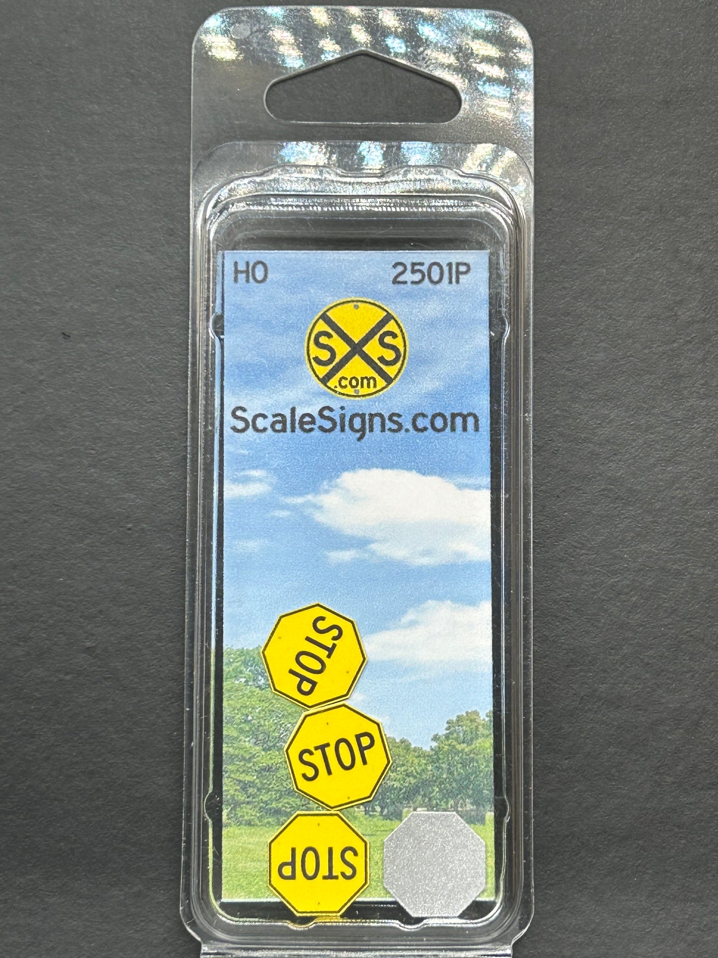 🟢 Yellow Stop Sign / Pre-Cut