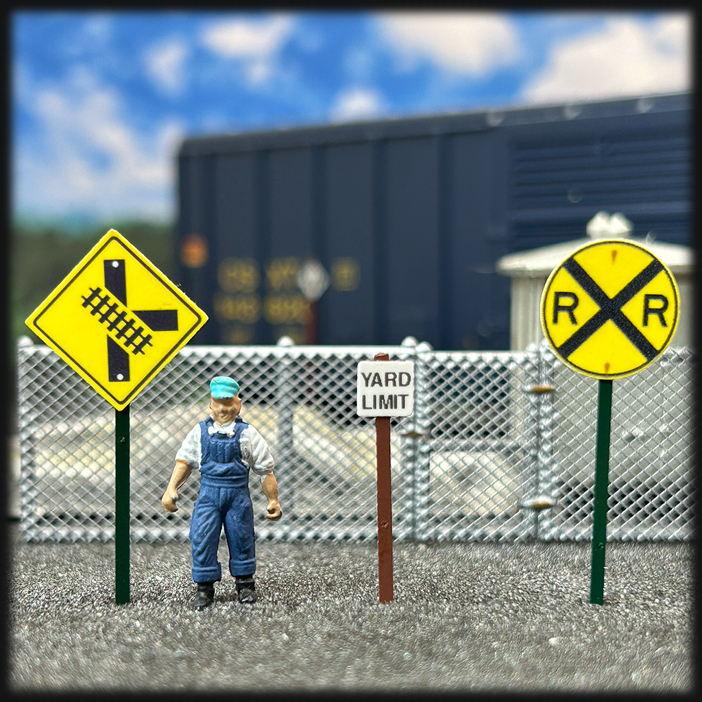 Scale Rider Sign ScaleSigns – ScaleSigns.com