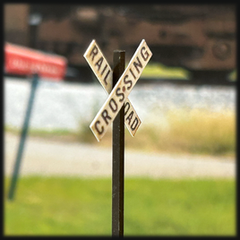 HO - 3D Railroad Signs