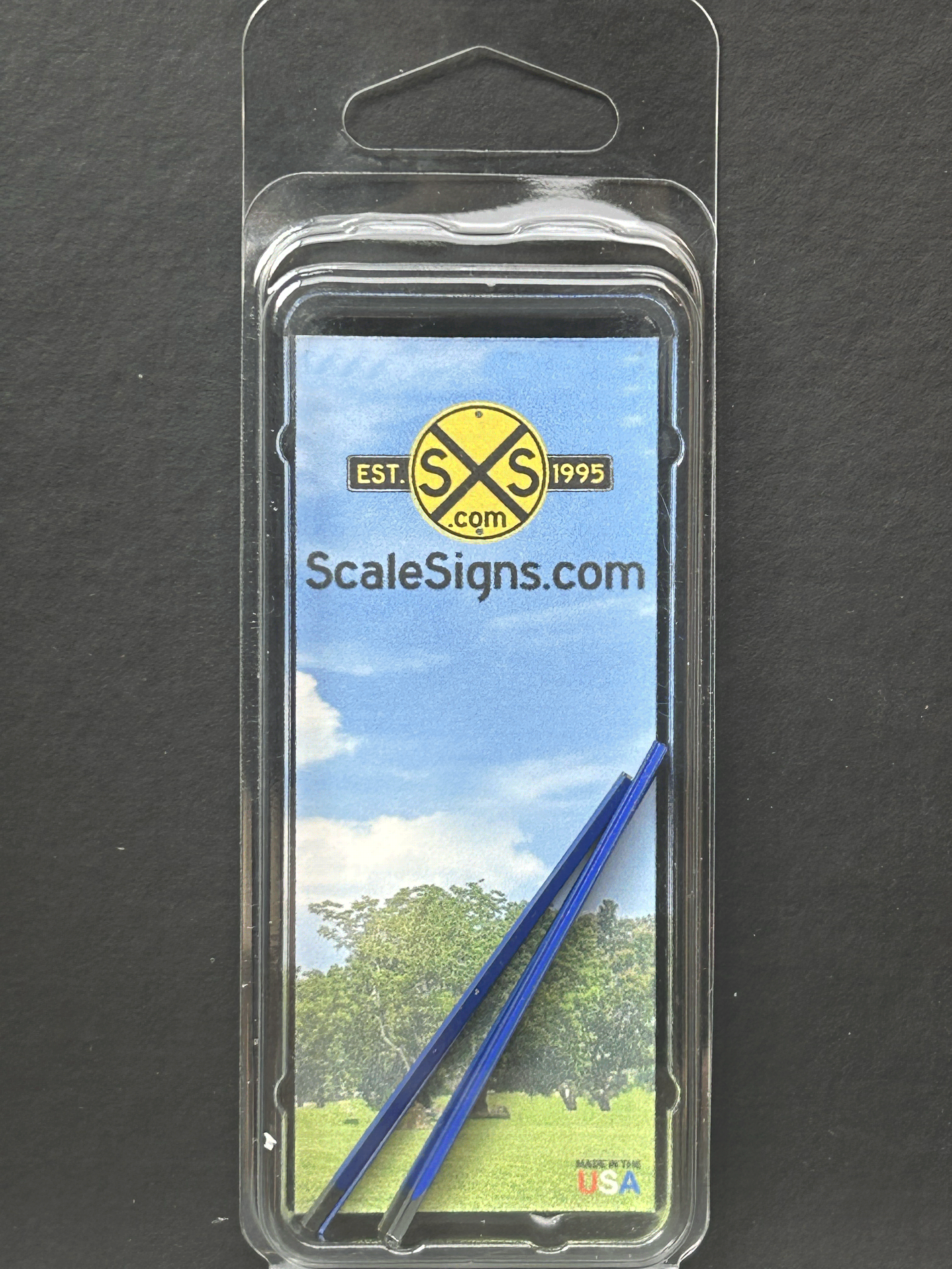 Scale Detailed Model Street and Railroad Signs in 1:87 HO Scale ...