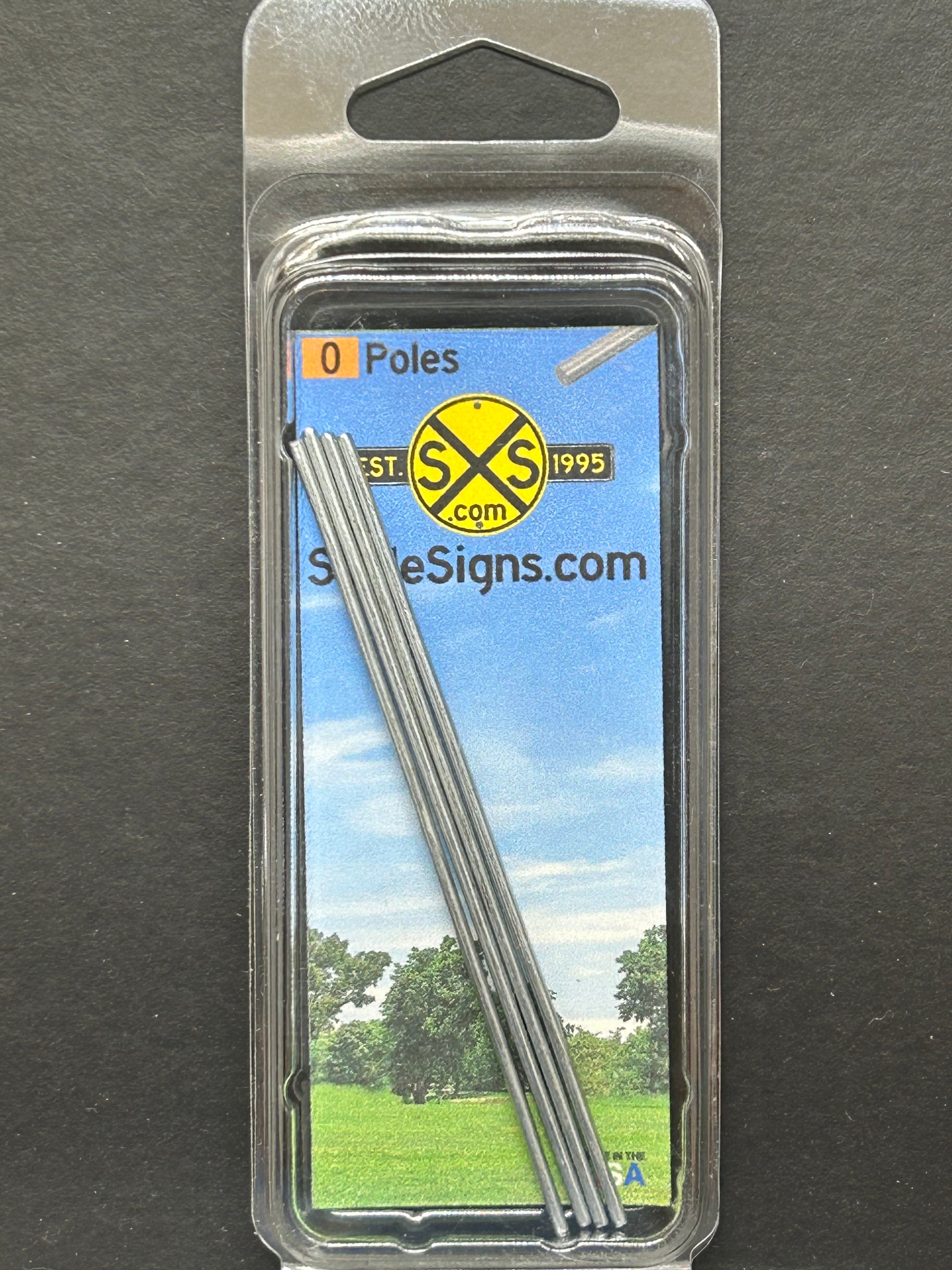 0 Scale Signs Scale Detailed Model Street and Railroad Signs in 1:48 O Scale ...