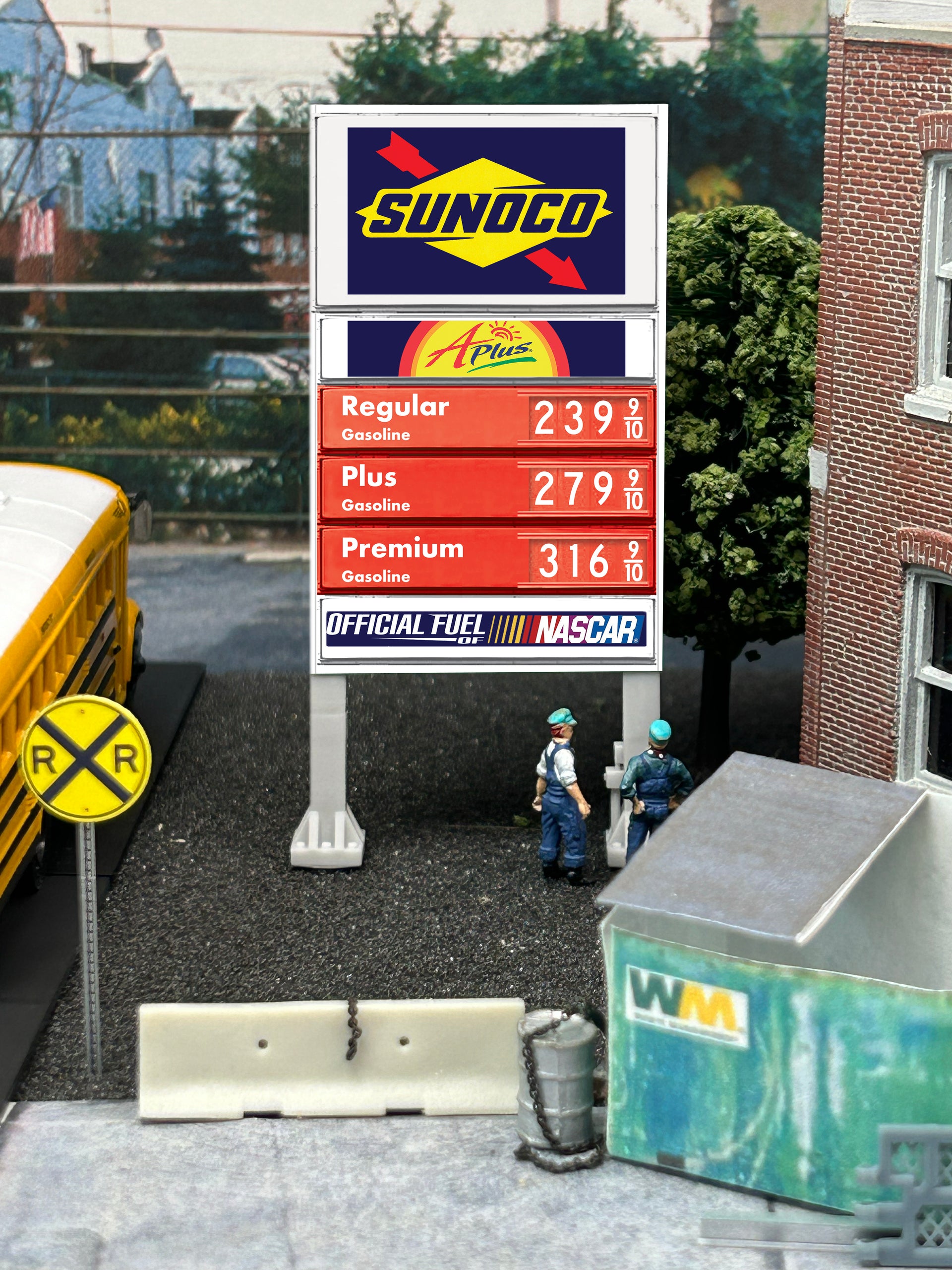 sunoco cigarette prices Vintage Plastic Adjustable Lid Pack Holder Advertising John & Dave's Gas Service Station Fuel & Save with Sunoco
