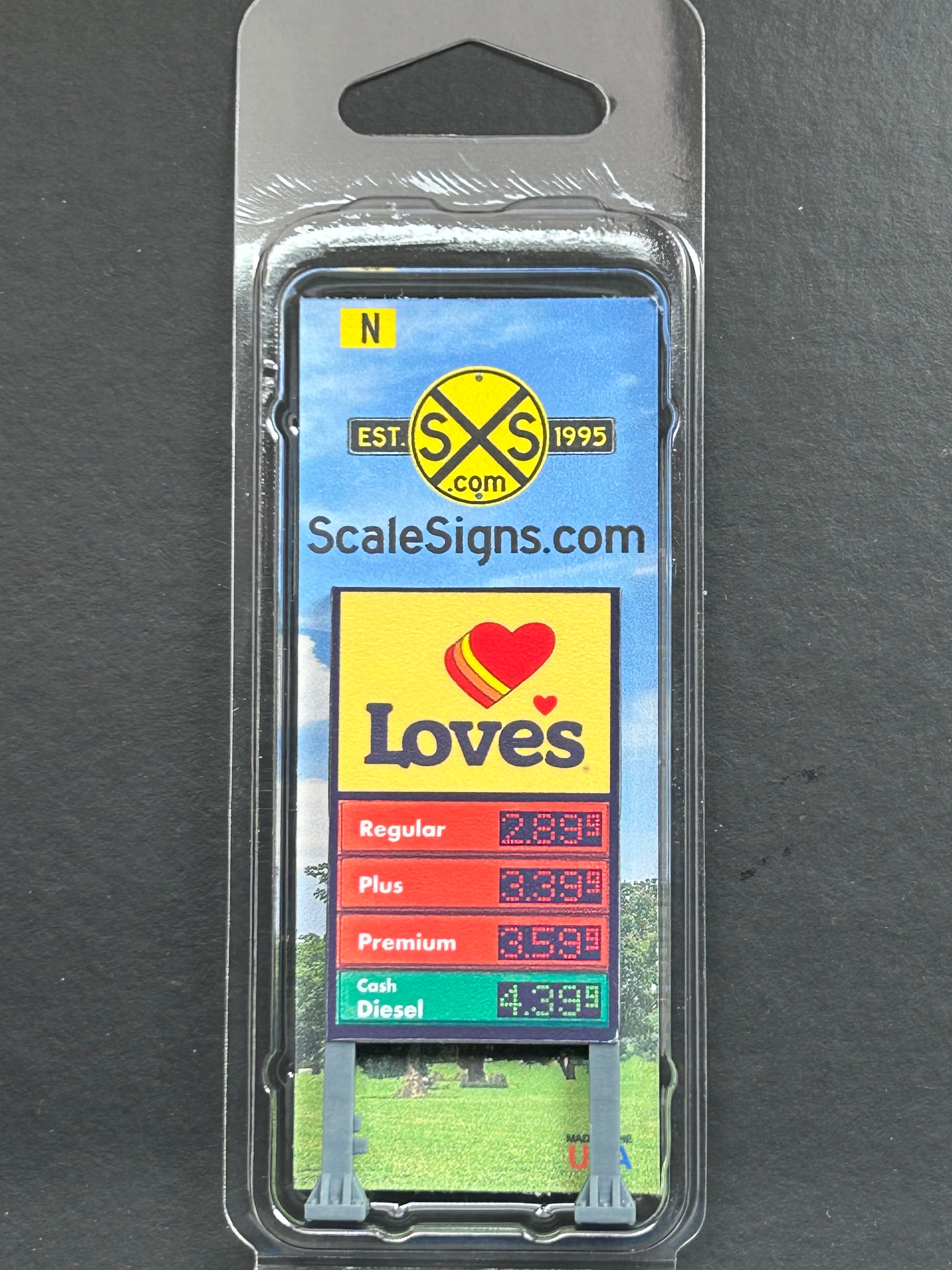 Scale Detailed Model Street and Railroad Signs in 1:160 N Scale ...