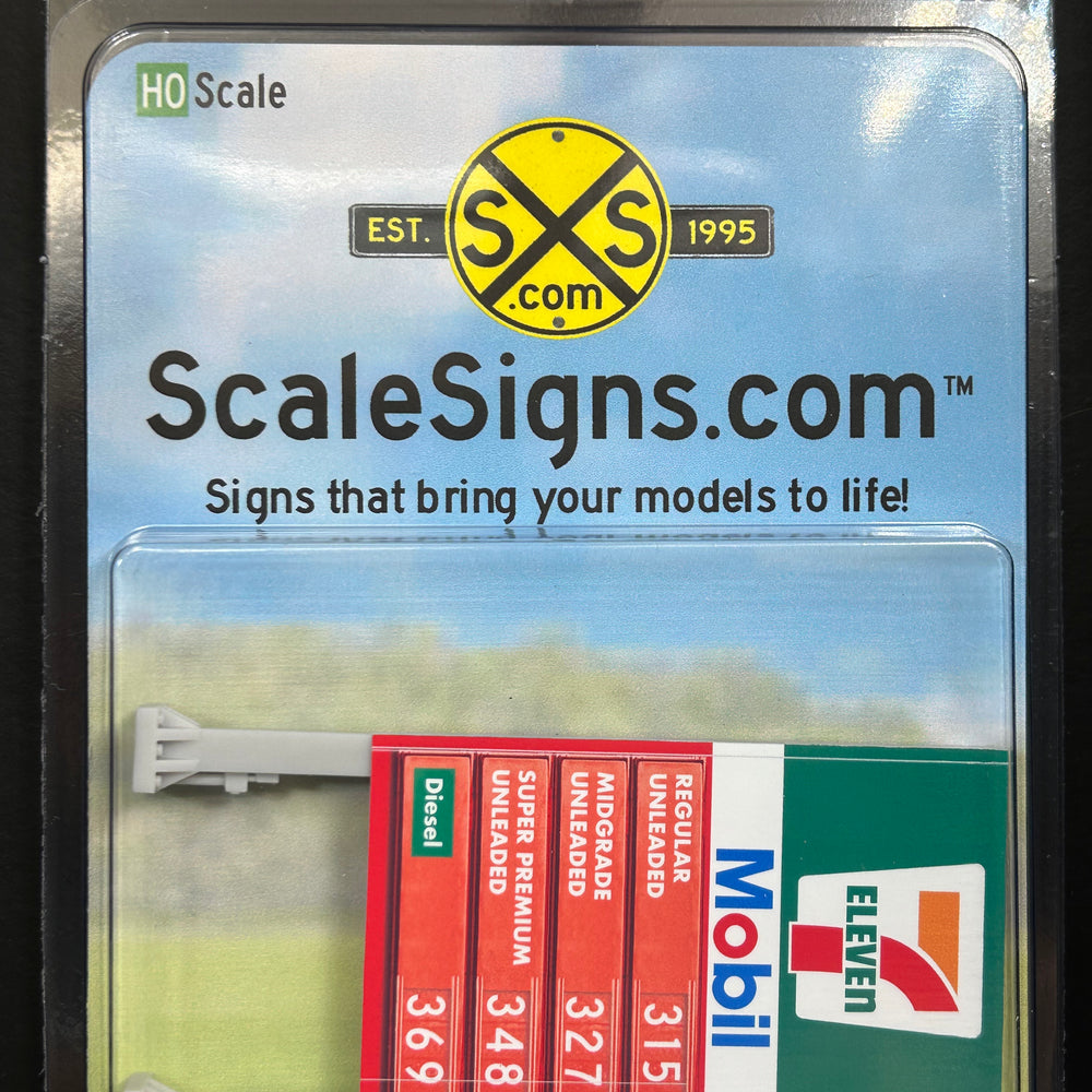 Scale Detailed Model Street and Railroad Signs in 1:87 HO Scale ...