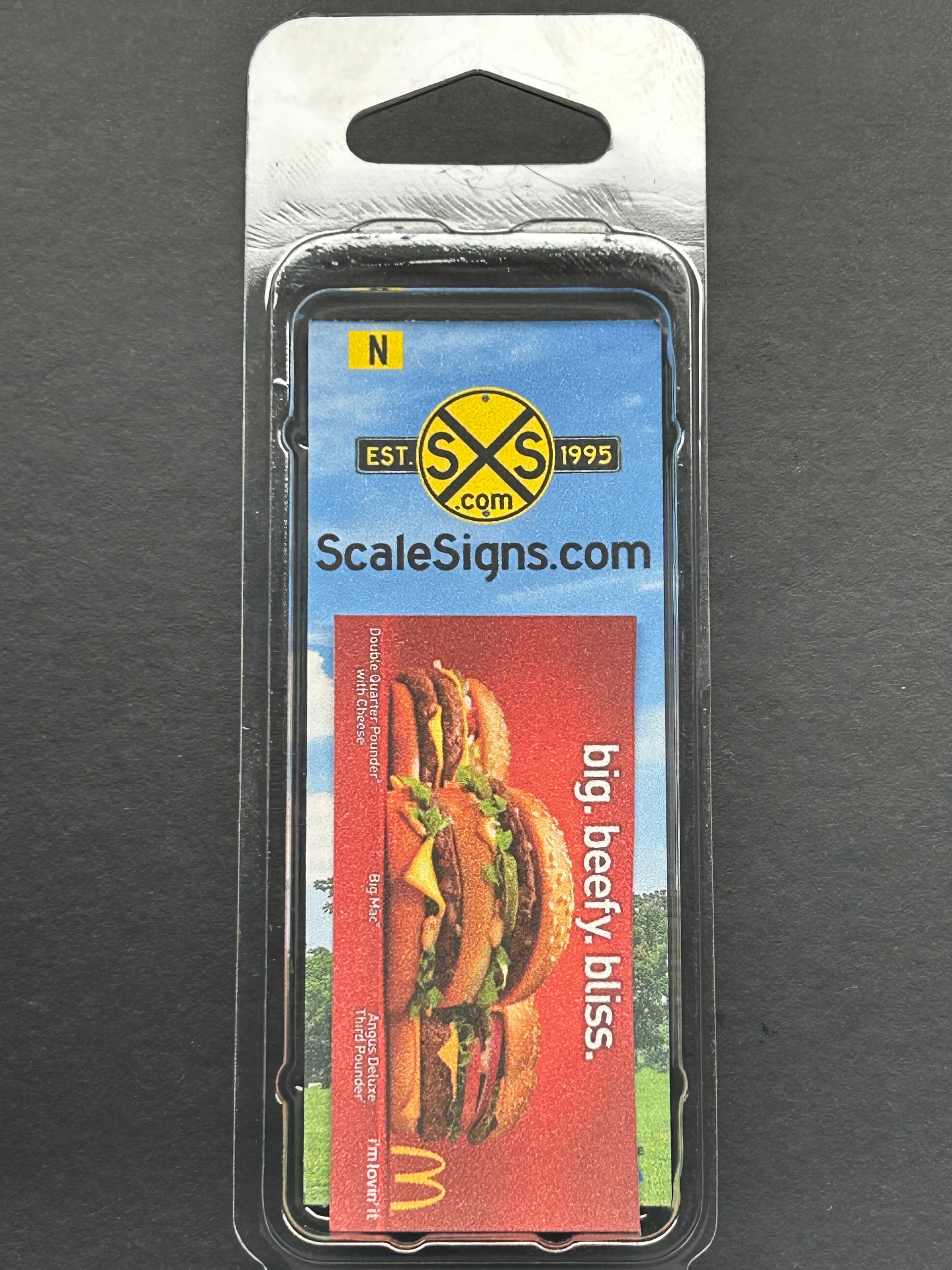Free Scale. Sign Scale Detailed Model Street and Railroad Signs in 1:87 HO Scale ...