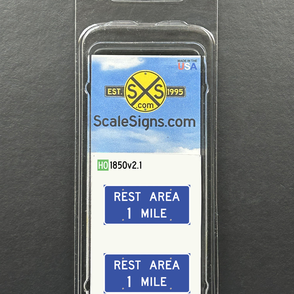 HO - Highway Guide Signs – ScaleSigns.com