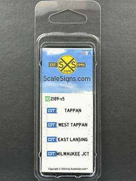 HO-2189-v5 / Division Control Point Signs - Grand Truck