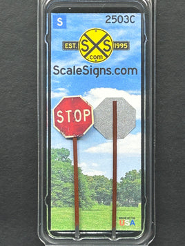 S-2503-C / Weathered Stop Sign