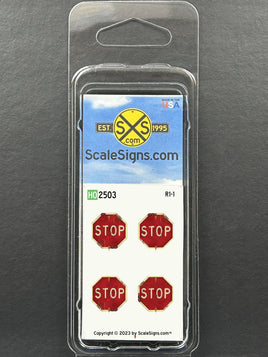 HO-2503 / Stop Signs + Weathering