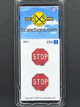S-2503 / Weathered Stop Sign