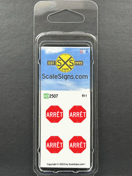 HO-2507 / Canadian Stop Signs