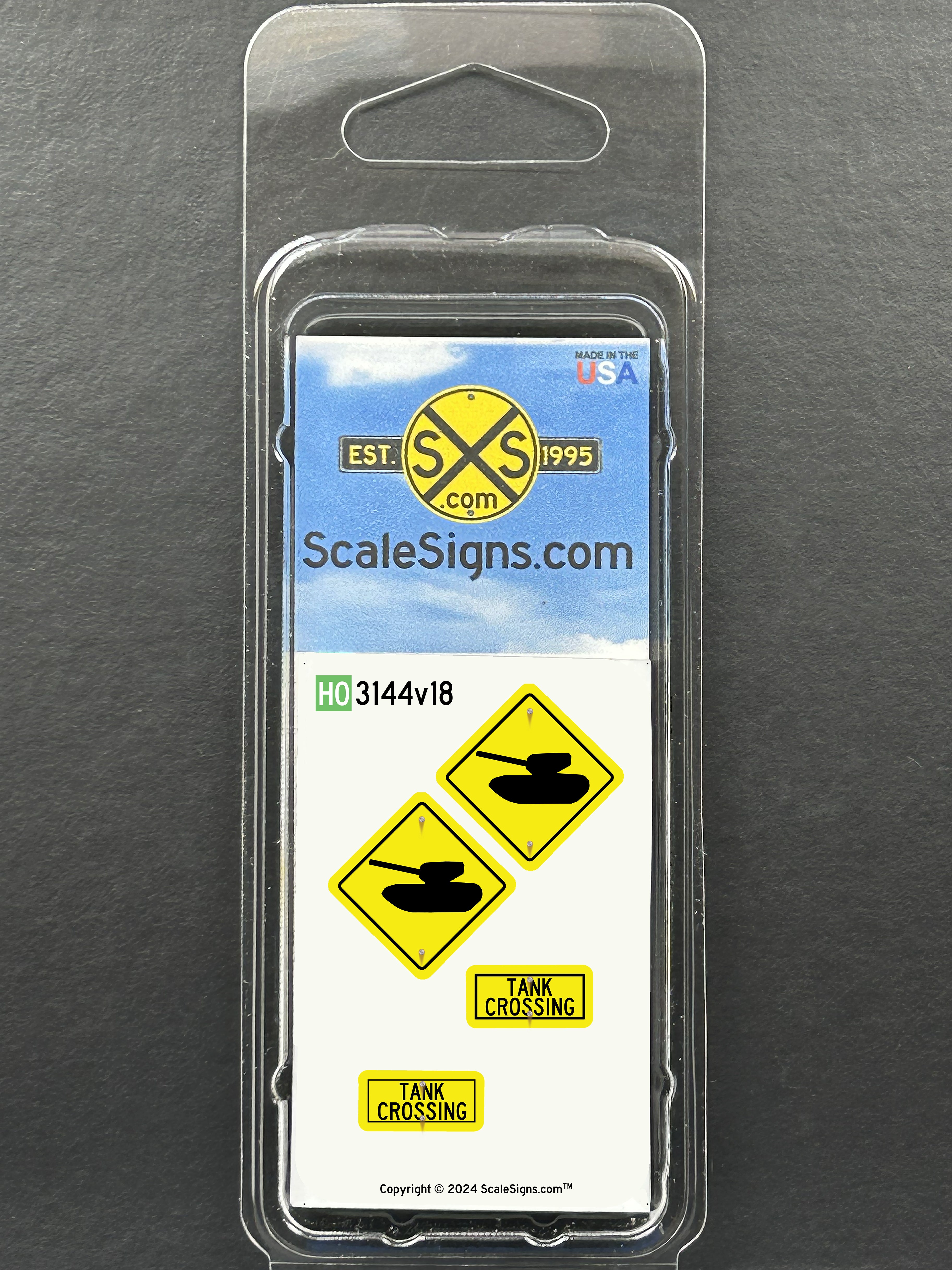 Scale Rider Sign Scale Detailed Model Street and Railroad Signs in 1:87 HO Scale ...