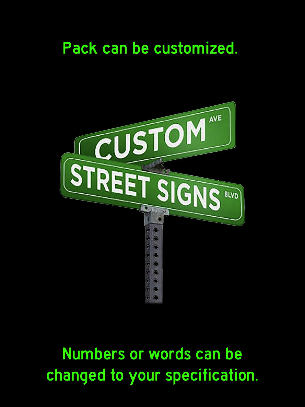 Custom Interstate Guide Signs HO-1765 1:87 HO Scale Highway Signs – ScaleSigns.com