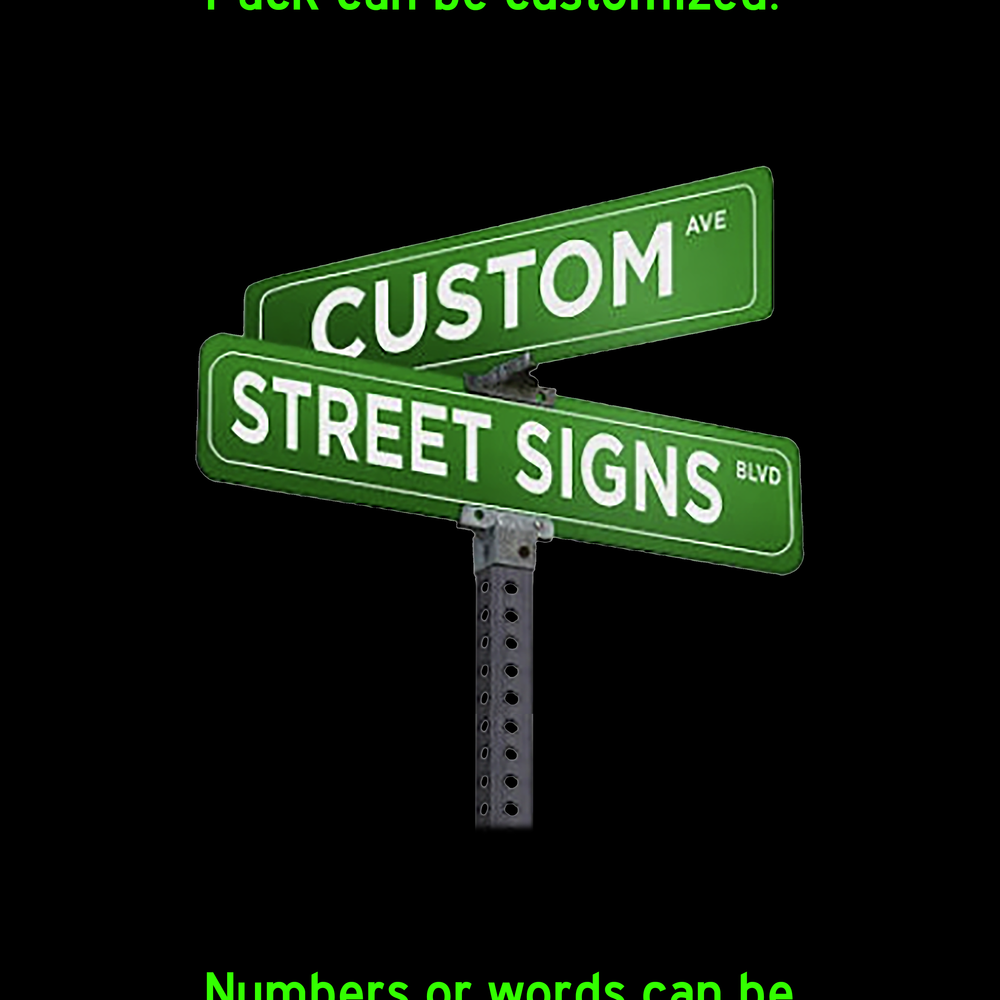 Custom Interstate Guide Signs HO-1765 1:87 HO Scale Highway Signs – ScaleSigns.com