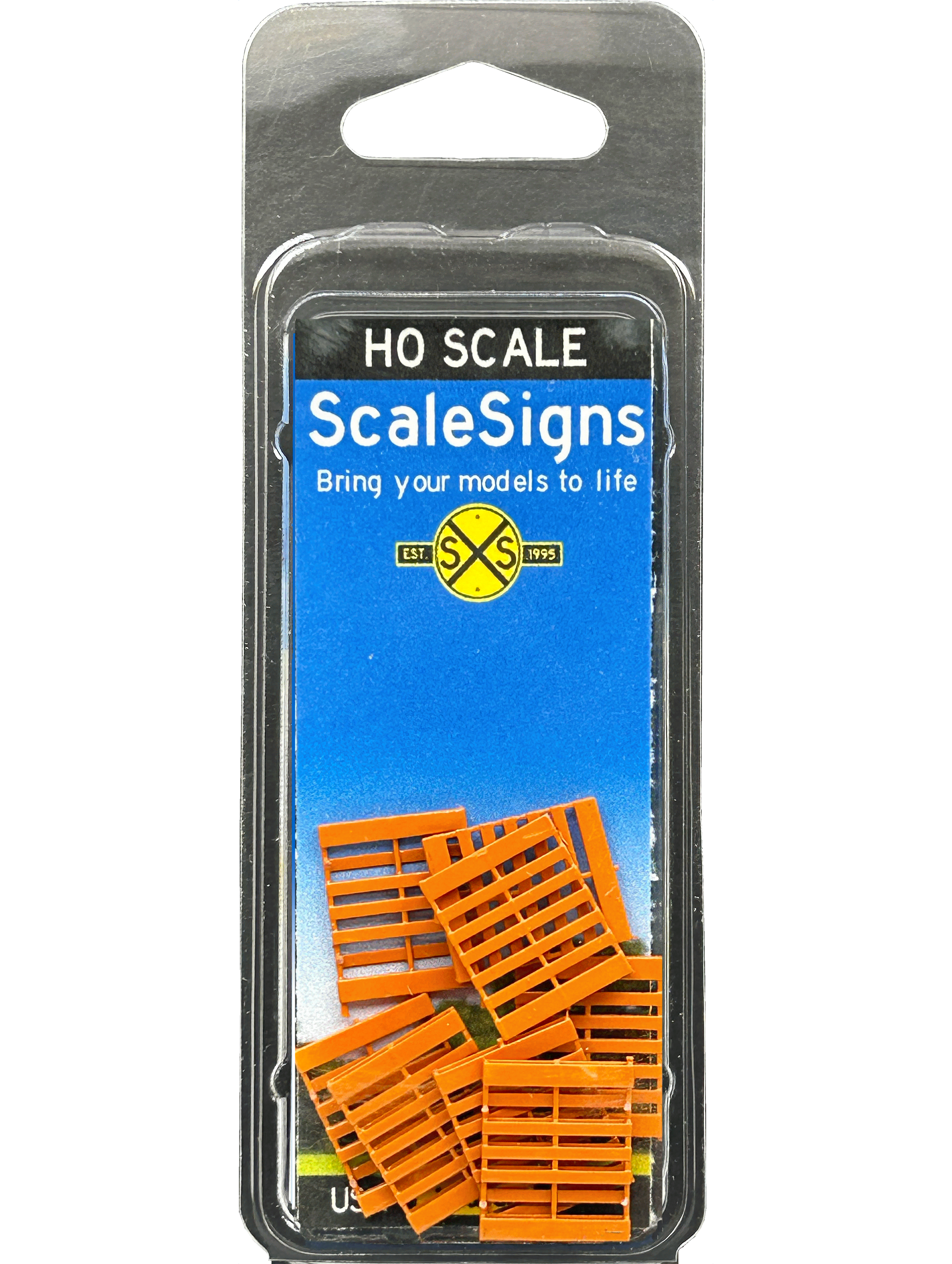 Scale Detailed Model Street and Railroad Signs in 1:87 HO – ScaleSigns.com