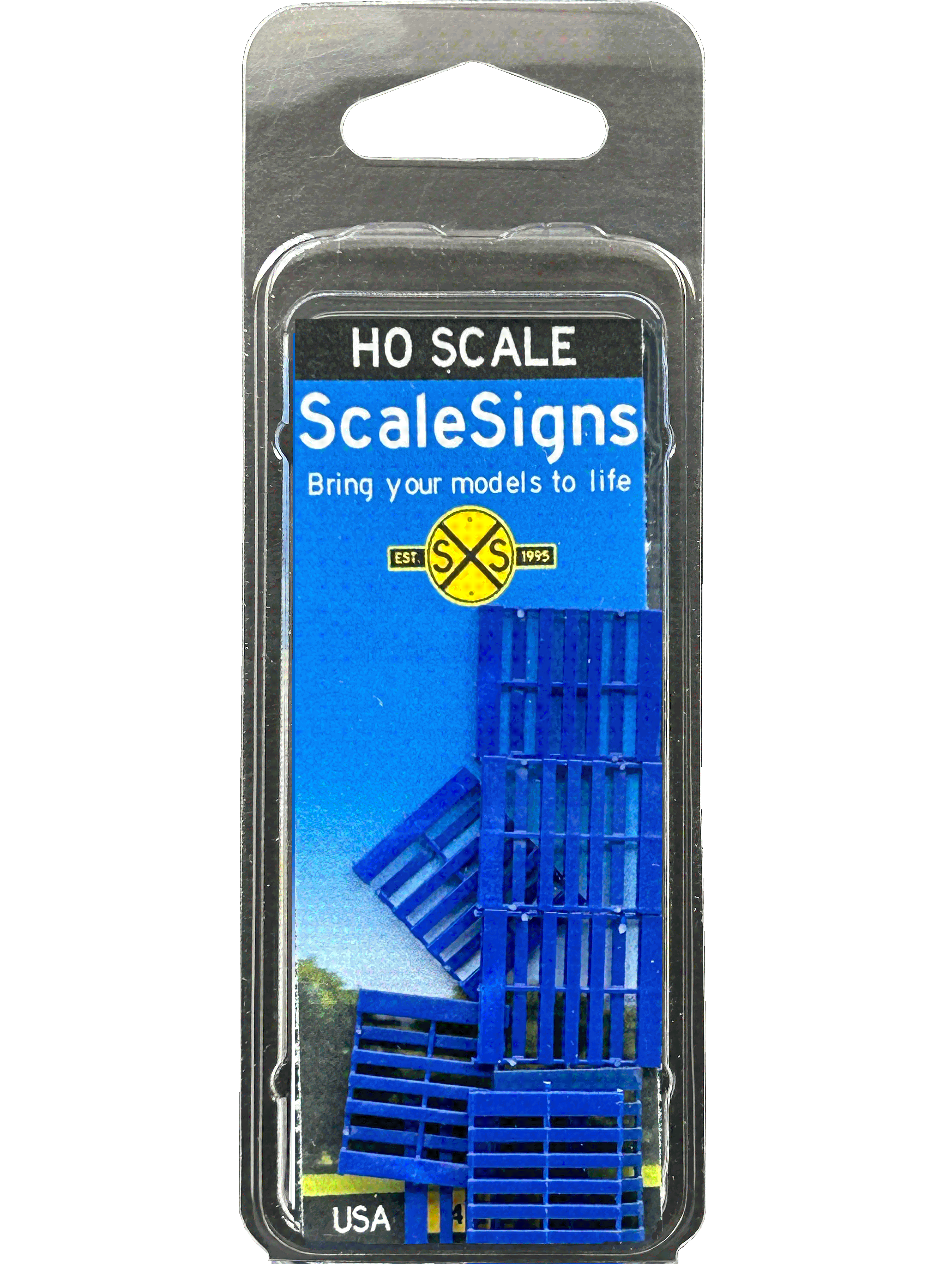 Scale Rider Sign Scale Detailed Model Street and Railroad Signs in 1:87 HO – ScaleSigns.com