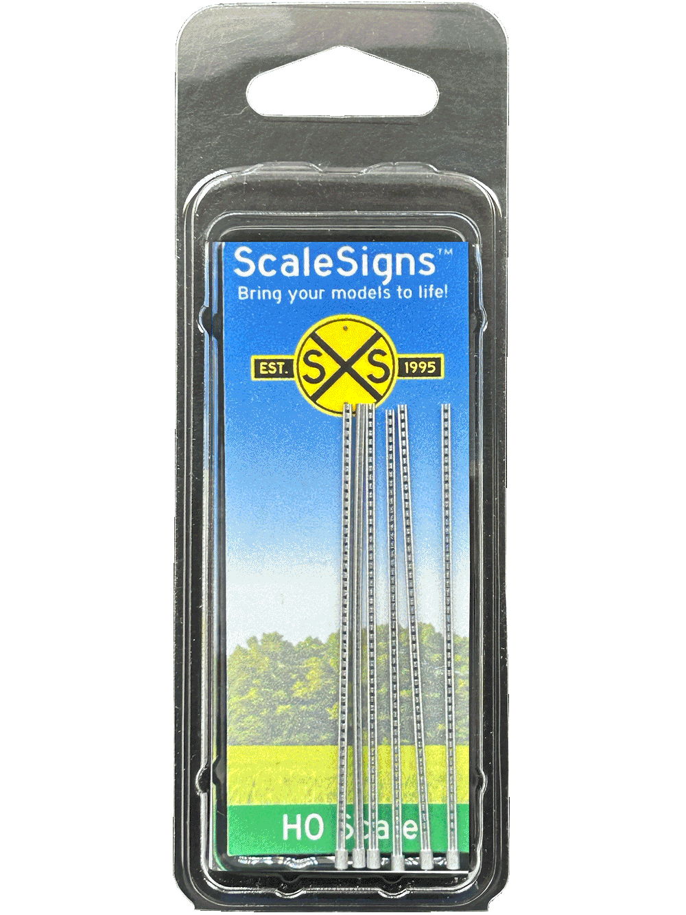🟢 Pinnacle - U-Channel Sign Posts with Holes / Silver