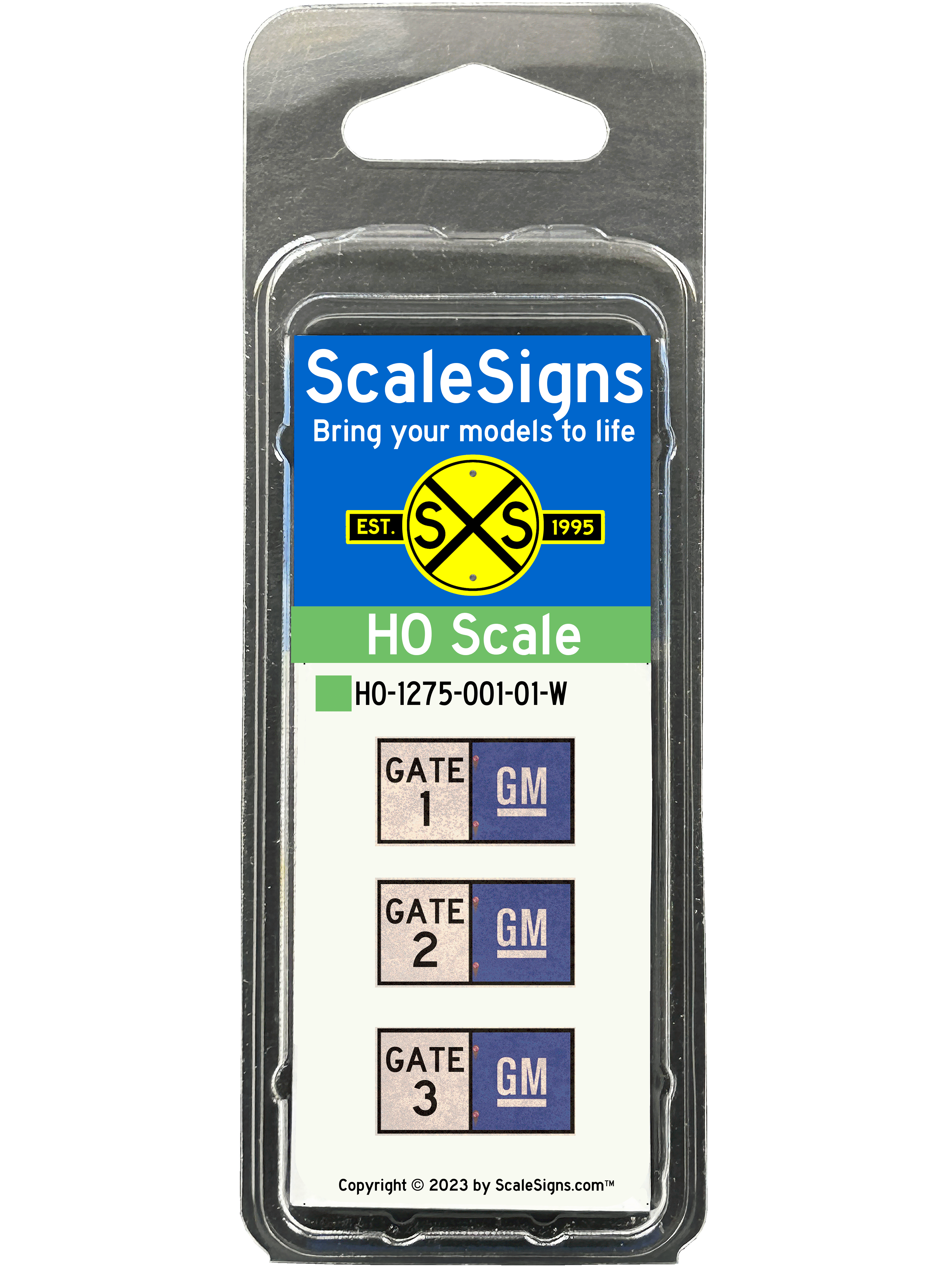 HO-1276 1:87 HO Scale Signs – ScaleSigns.com