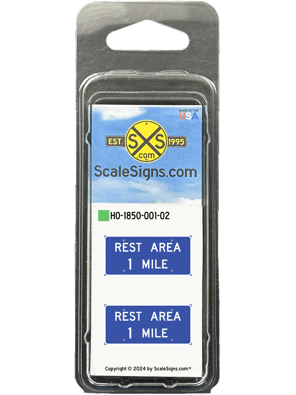 🟢 Rest Area 1 Mile