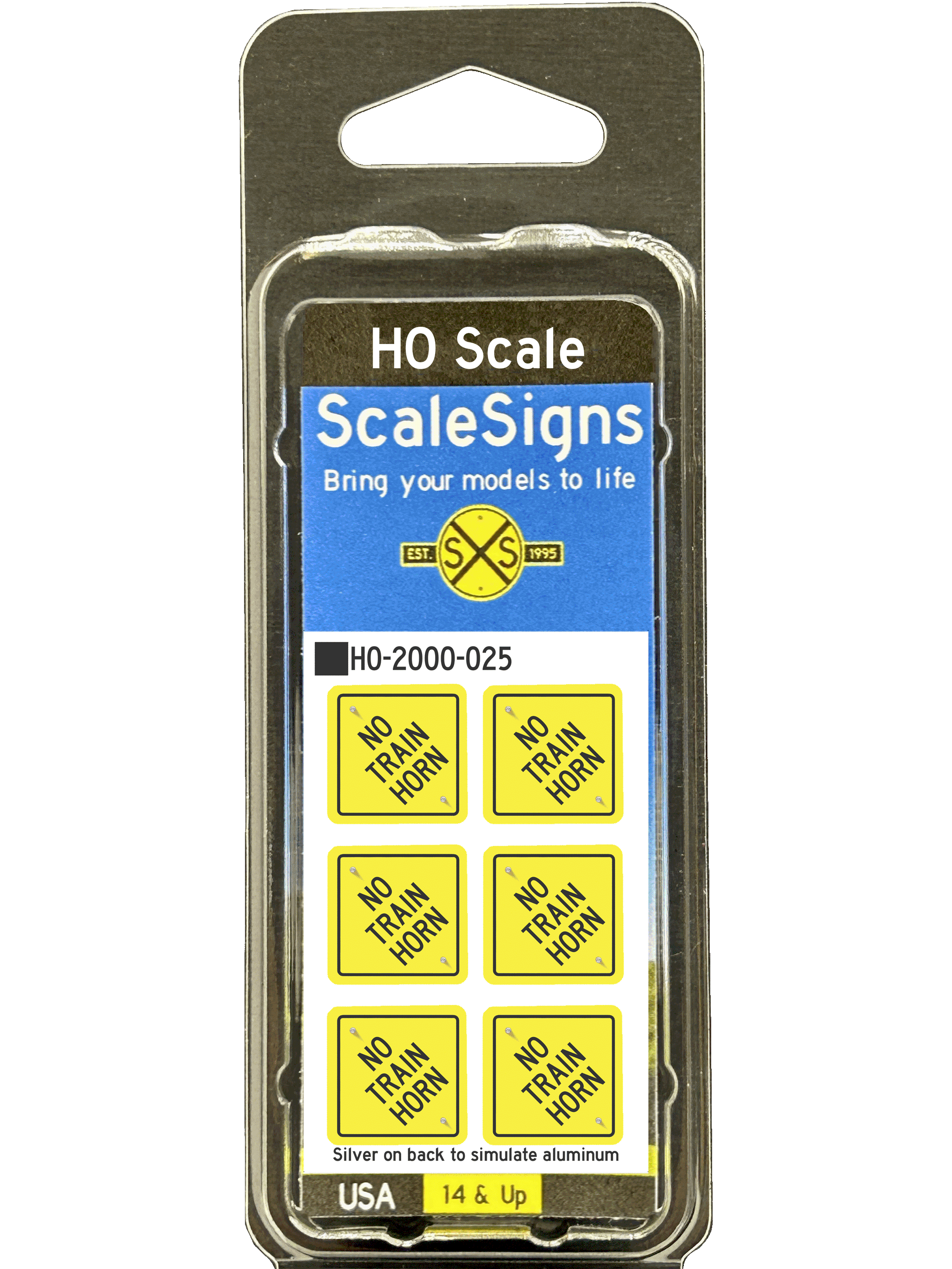 1:87 HO Scale Signs – ScaleSigns.com