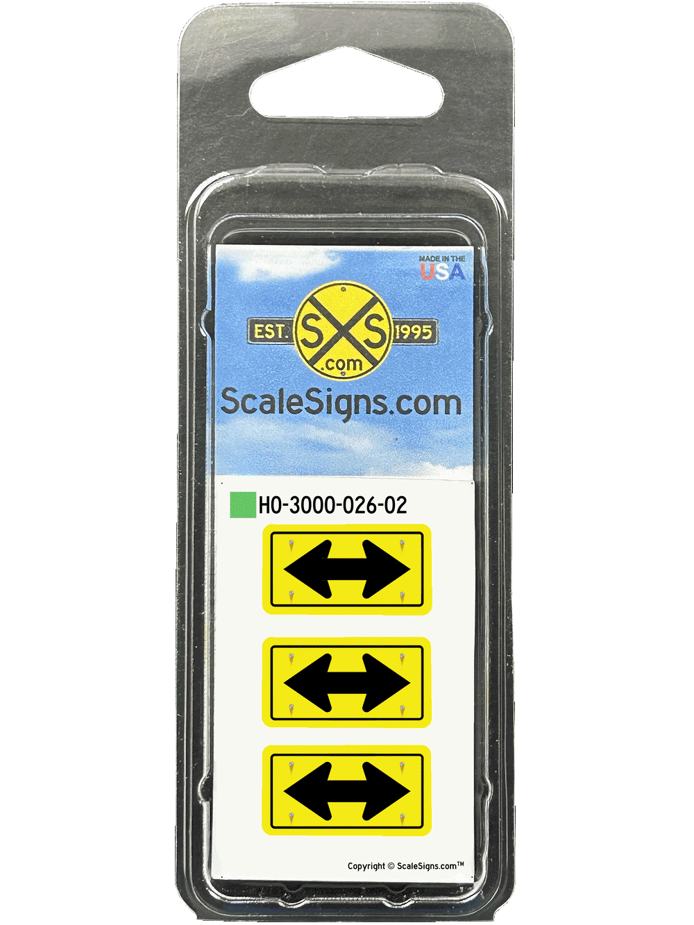 🟢 Two direction large arrow bolts for 2 poles