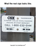 HO-2182v3W / CSX Emergency Notification (ENS) - Weathered