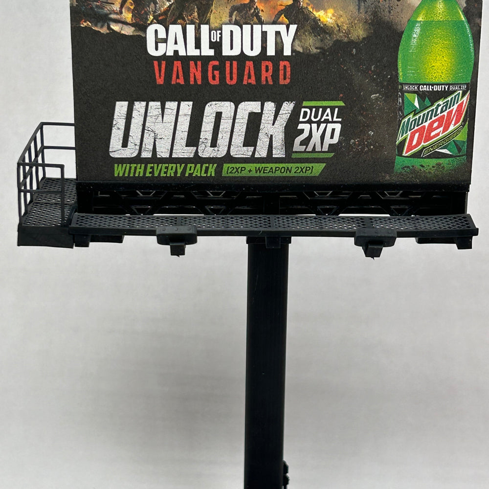 🟢 Tri-Post Billboard Kit in Gray – ScaleSigns.com