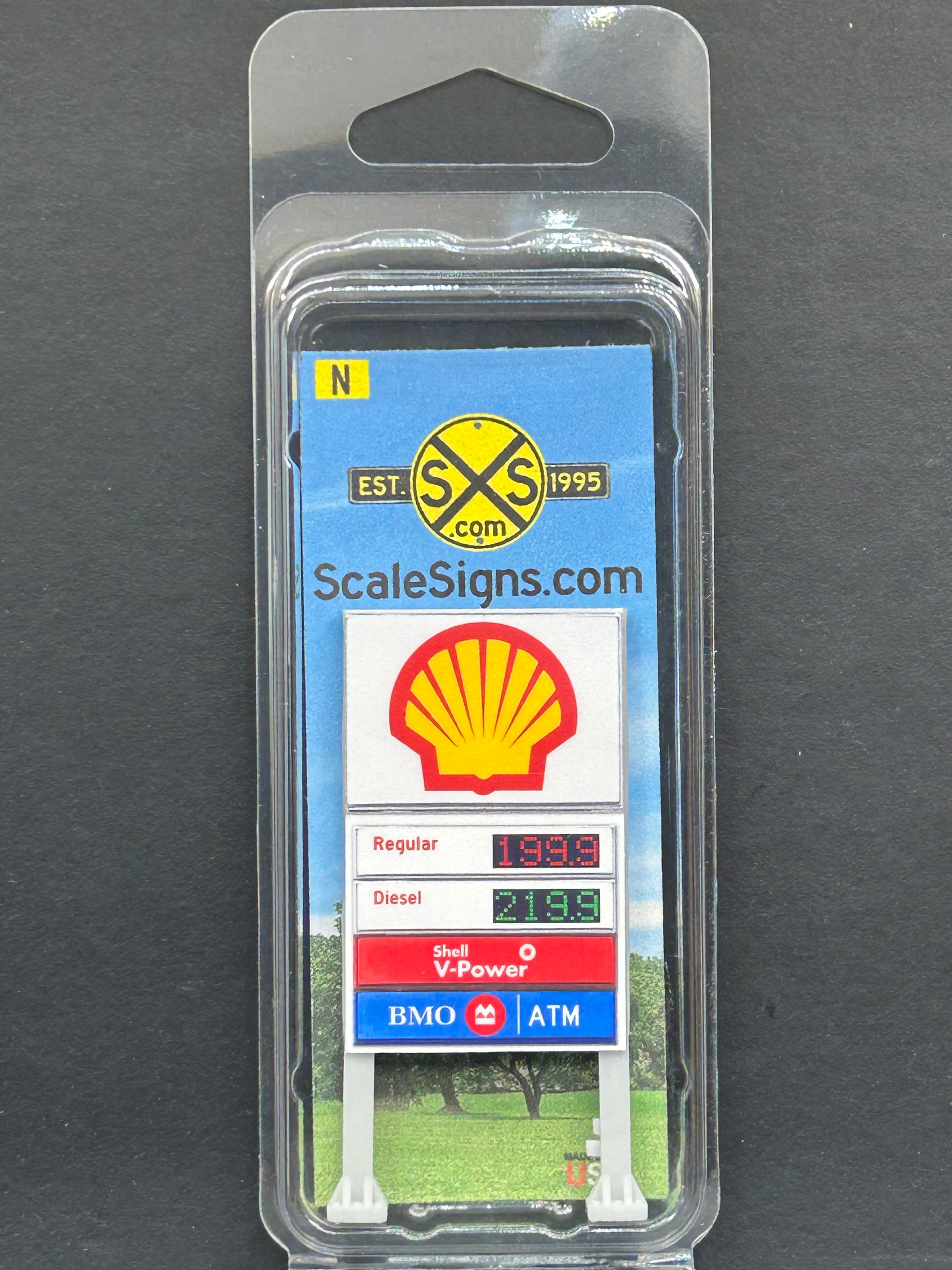 Scale Rider Sign Scale Detailed Model Street and Railroad Signs in 1:160 N Scale ...
