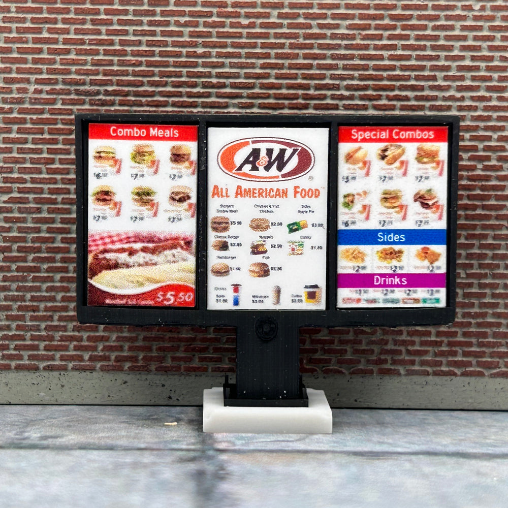 
                      
                        🟢 Drive Thru Menu / A&W
                      
                    