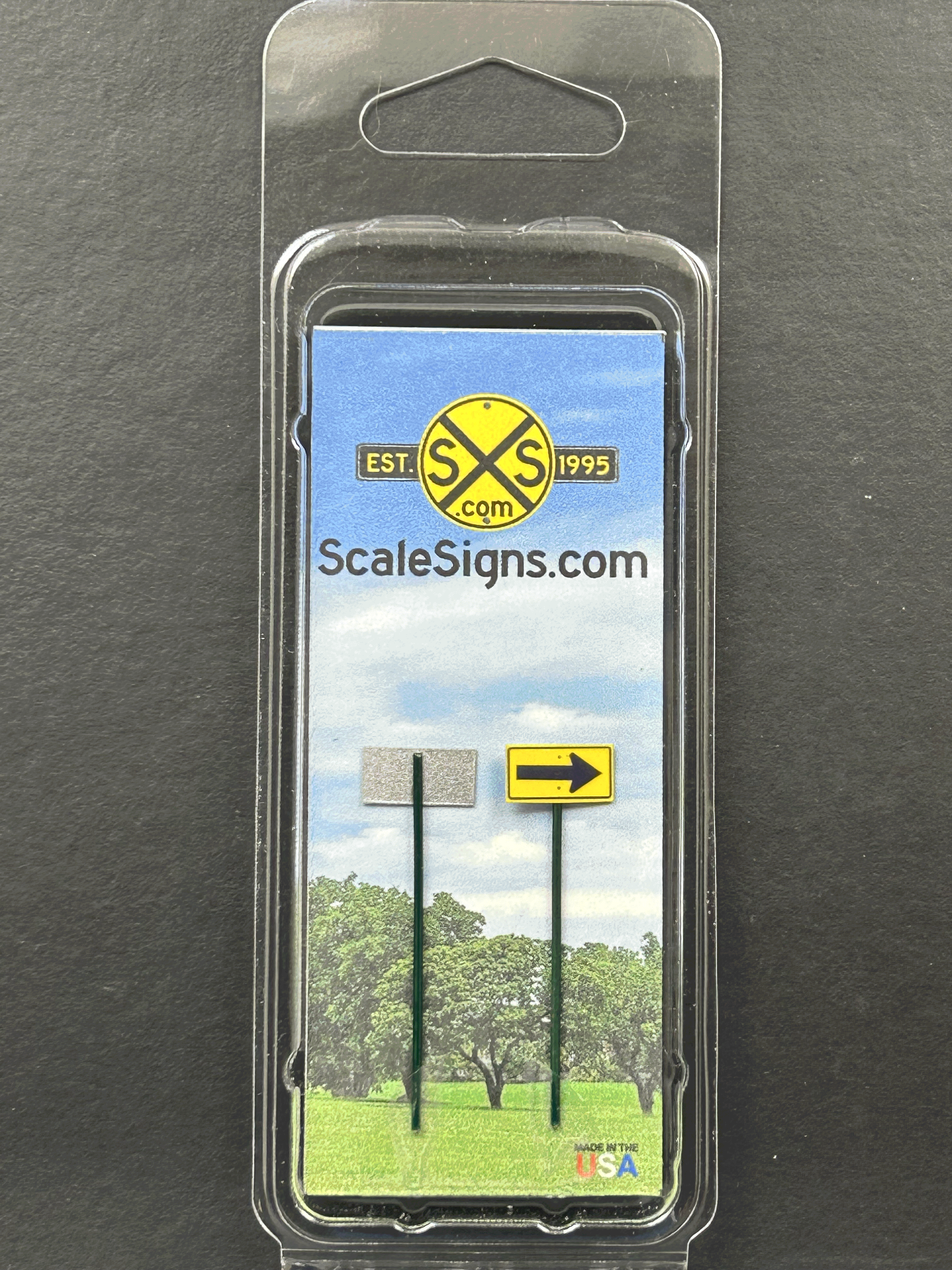 Scale Detailed Model Street and Railroad Signs in 1:160 N Scale ...
