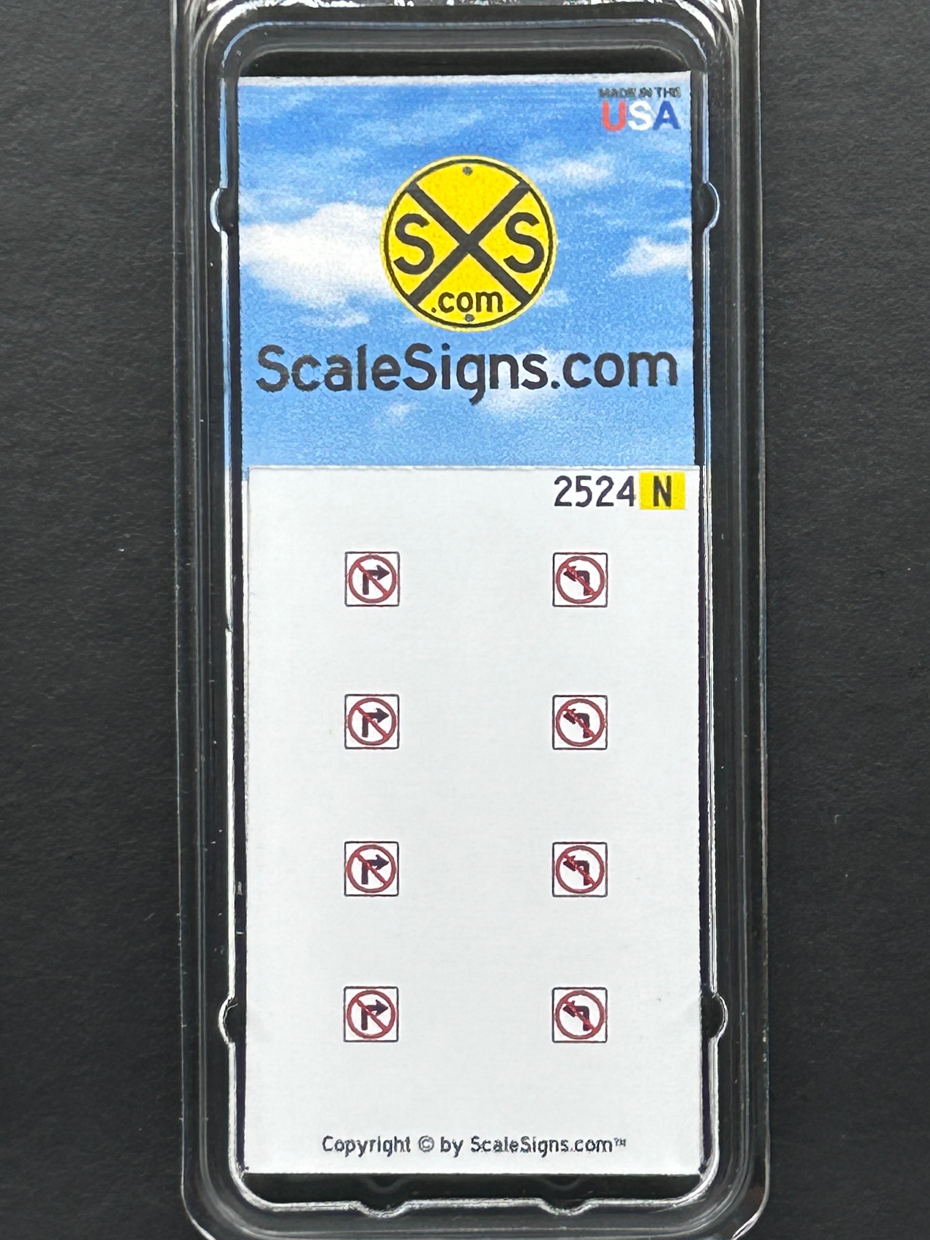Scale Detailed Model Street and Railroad Signs in 1:160 N Scale ...