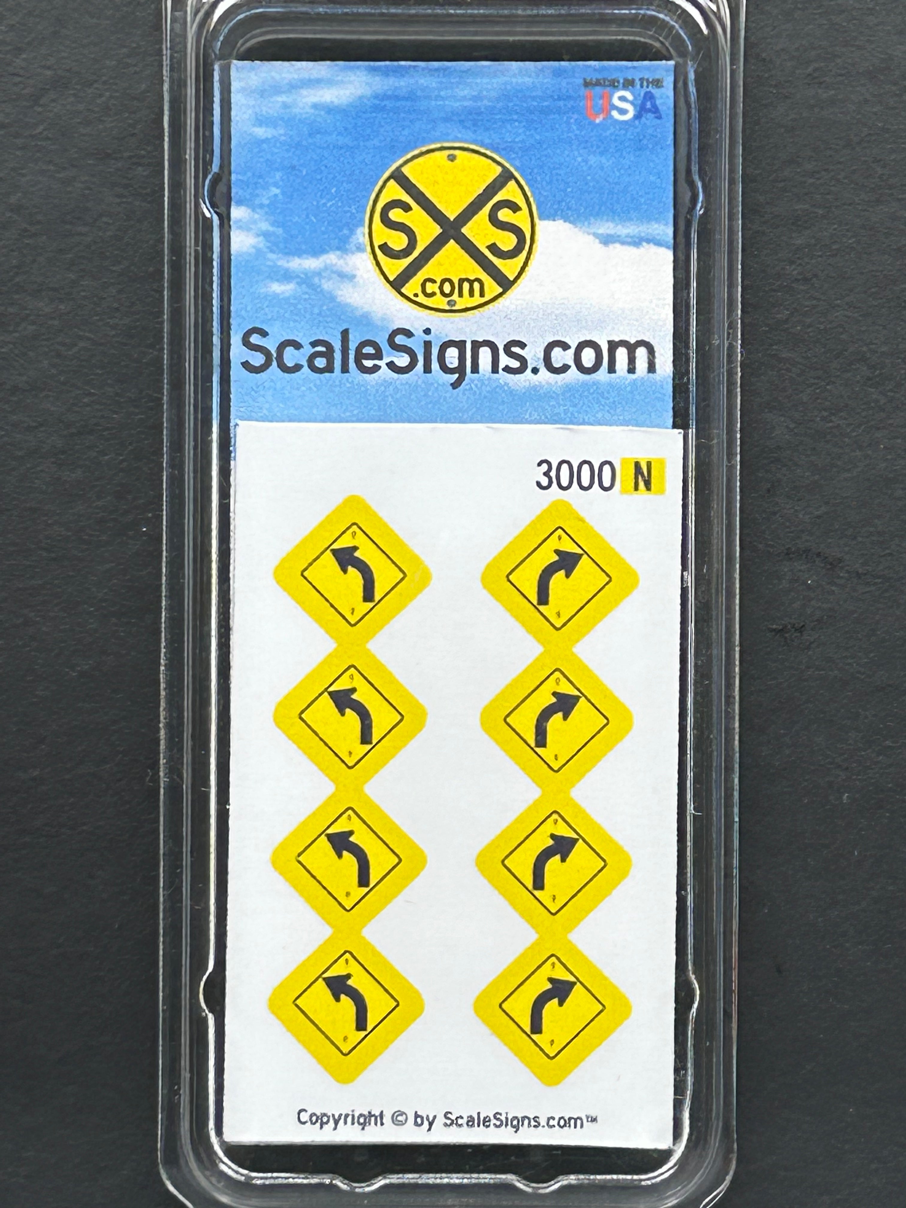 Scale Detailed Model Street and Railroad Signs in 1:160 N Scale ...