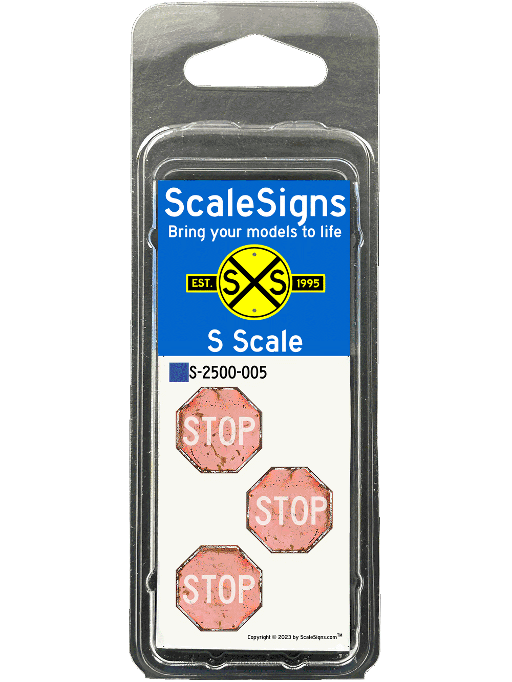 🔵 Stop Sign Faded
