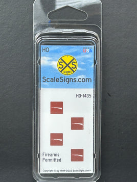 HO-1435 / Firearms Permitted
