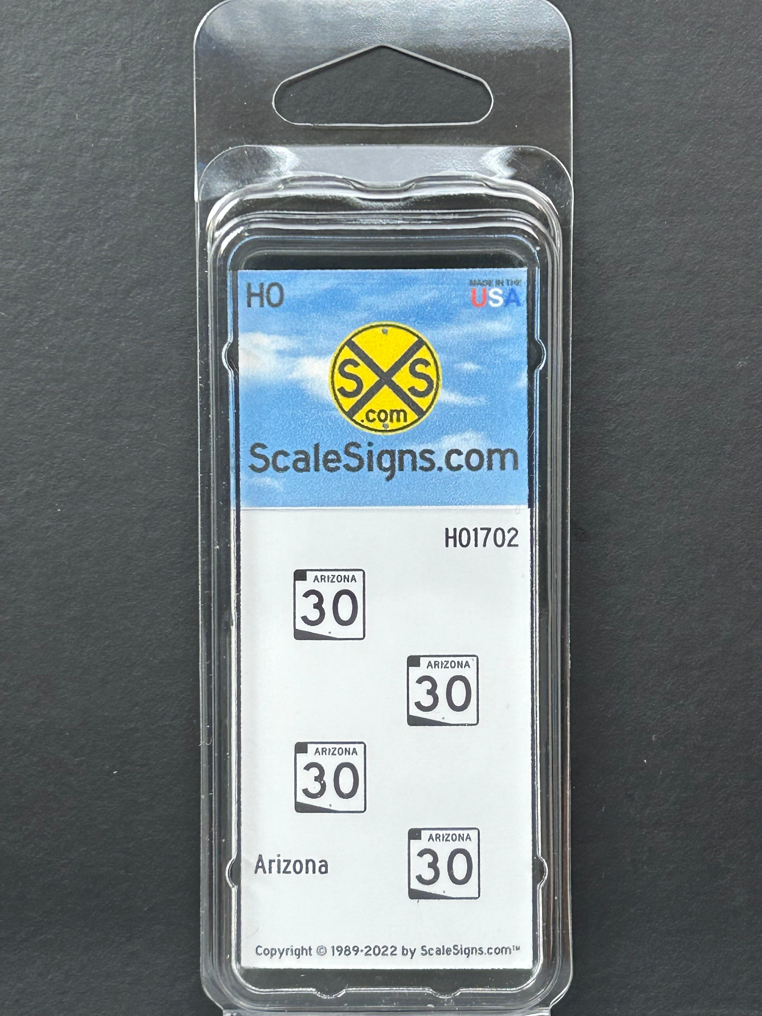 Scale Detailed Model Street and Railroad Signs in 1:87 HO Scale ...