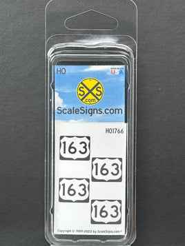 HO-1766 / US Highway Route 3 digits