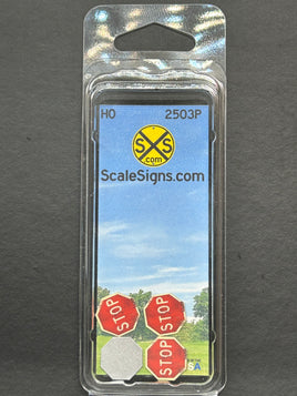 HO-2503-P / Stop Sign Weathered