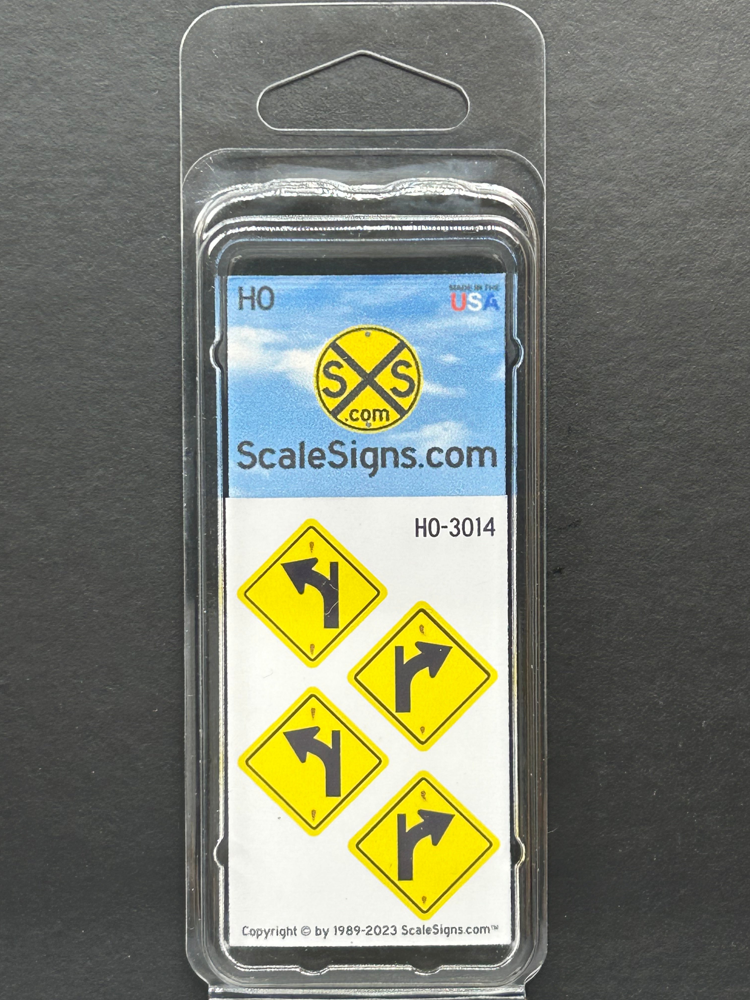 1:87 HO Scale model signs. – ScaleSigns.com