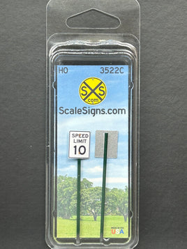 HO-3522-C / Speed Limit 10 mph