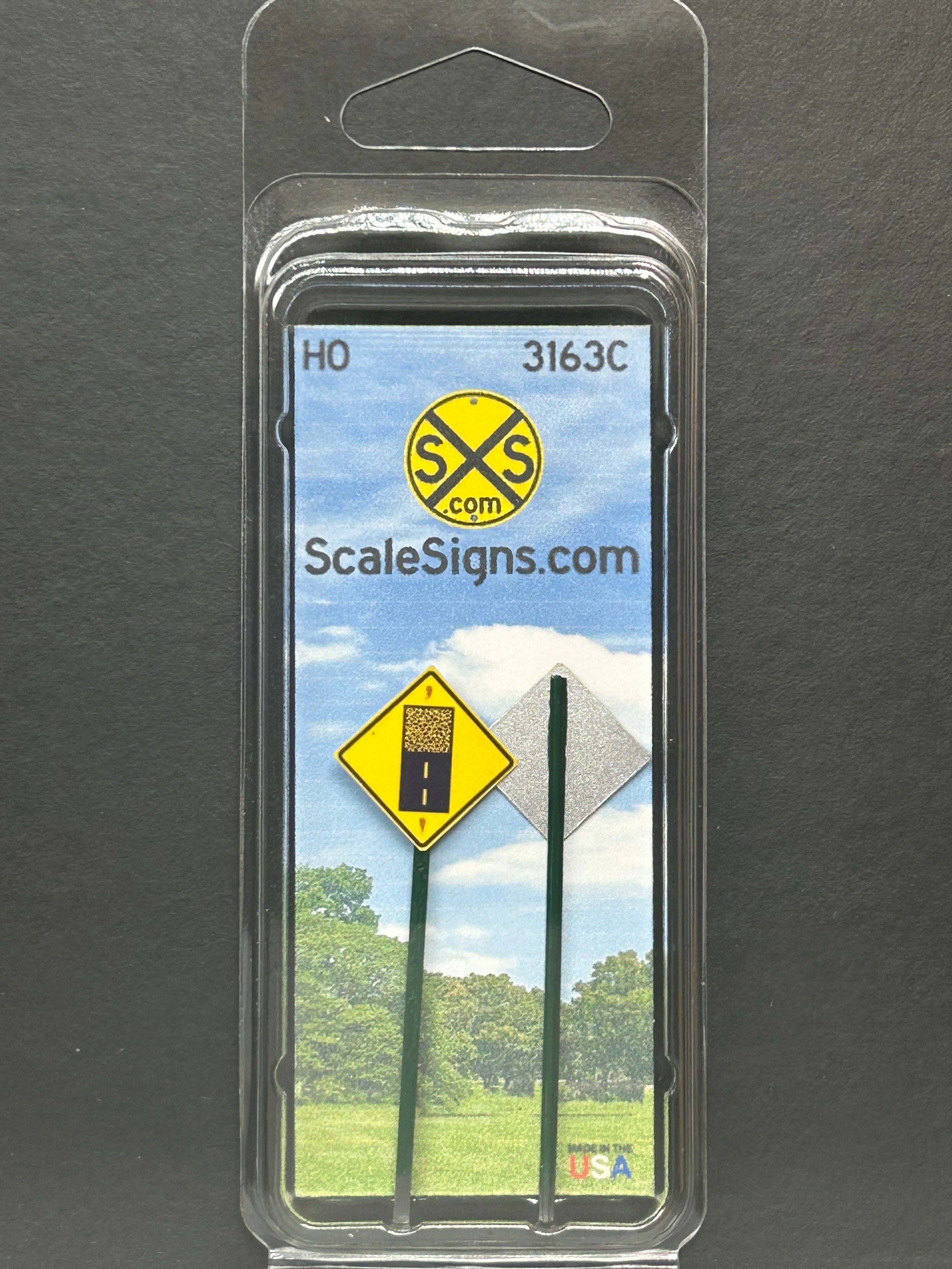 Scale Detailed Model Street and Railroad Signs in 1:87 HO – ScaleSigns.com